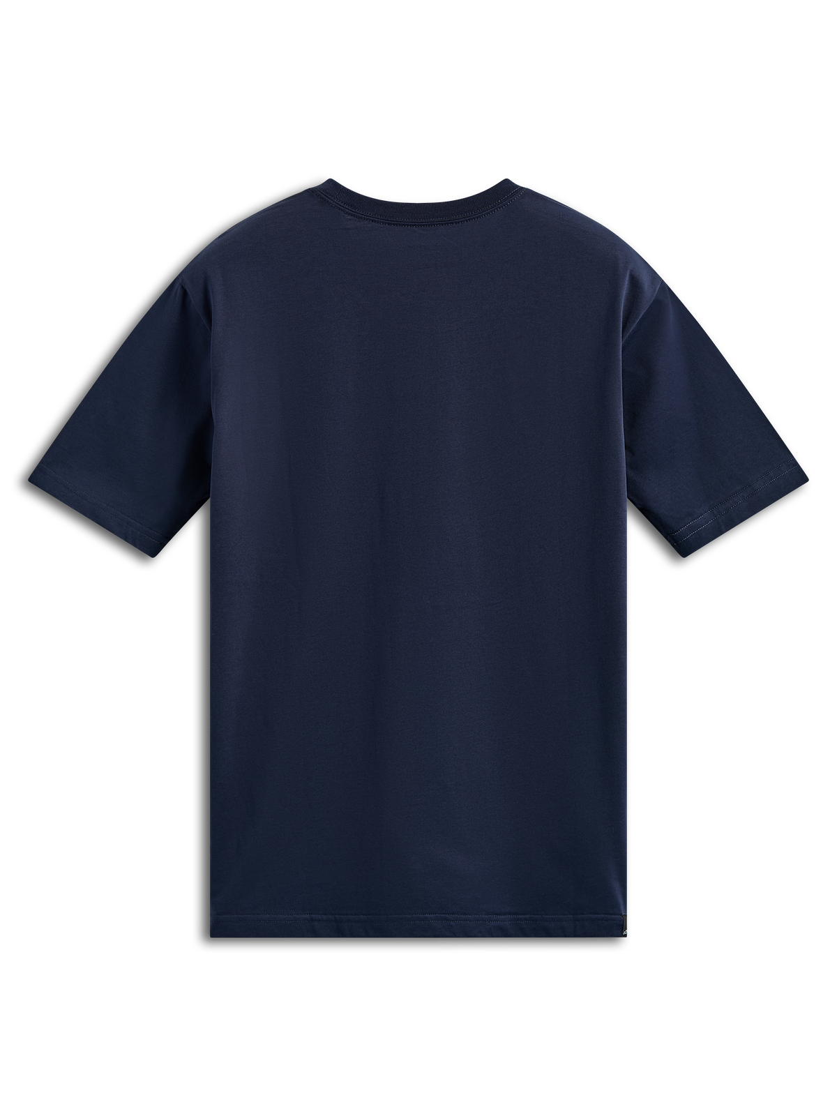 T-shirt Alpinestars Trifecta CSF, t-shirt à manches courtes, bleu marine, vue de dos, design décontracté inspiré du sport automobile