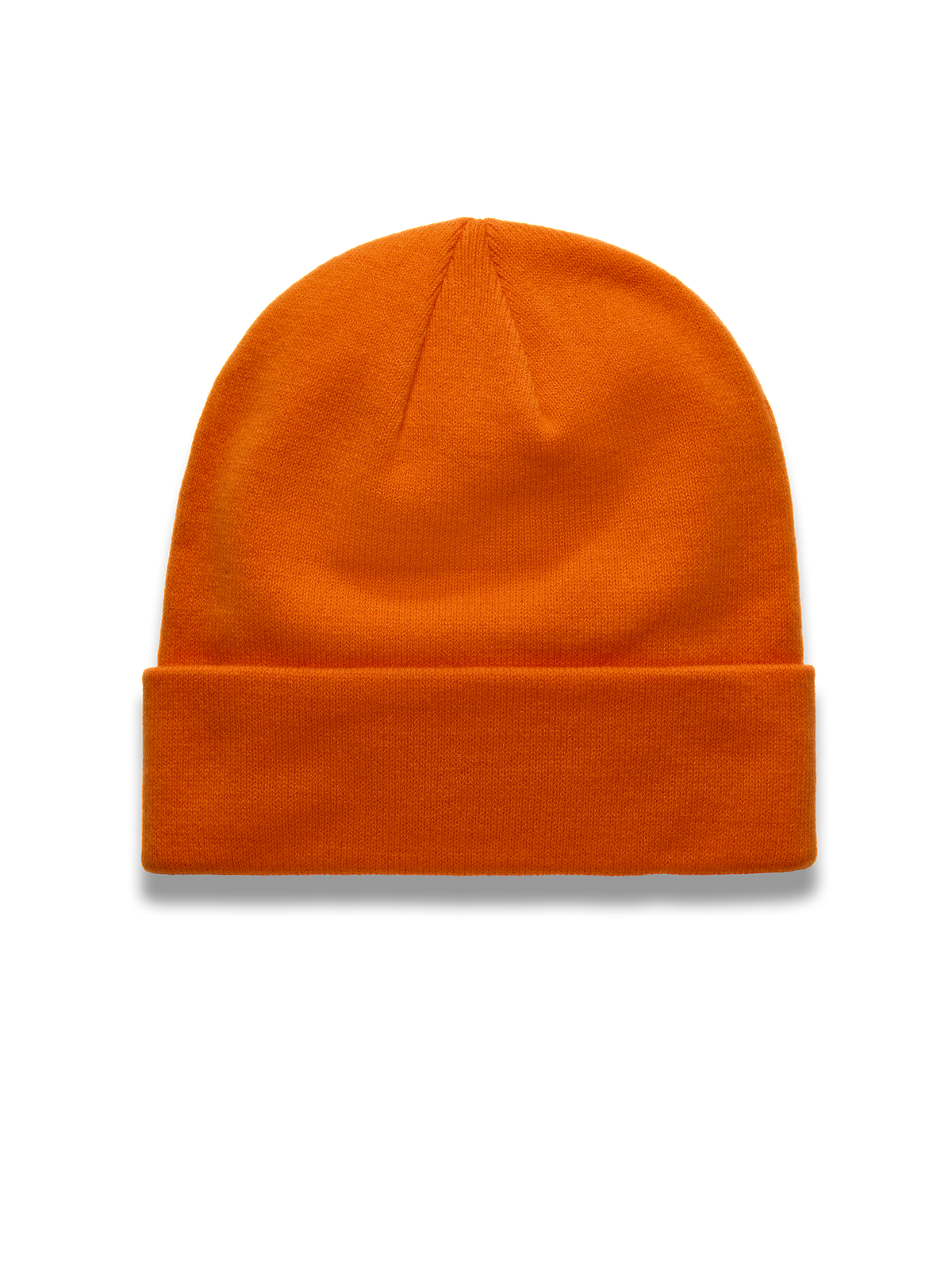 Alpinestars Augment Cuff Bonnet, bonnet de sportswear orange vif en maille jersey avec coupe profonde.