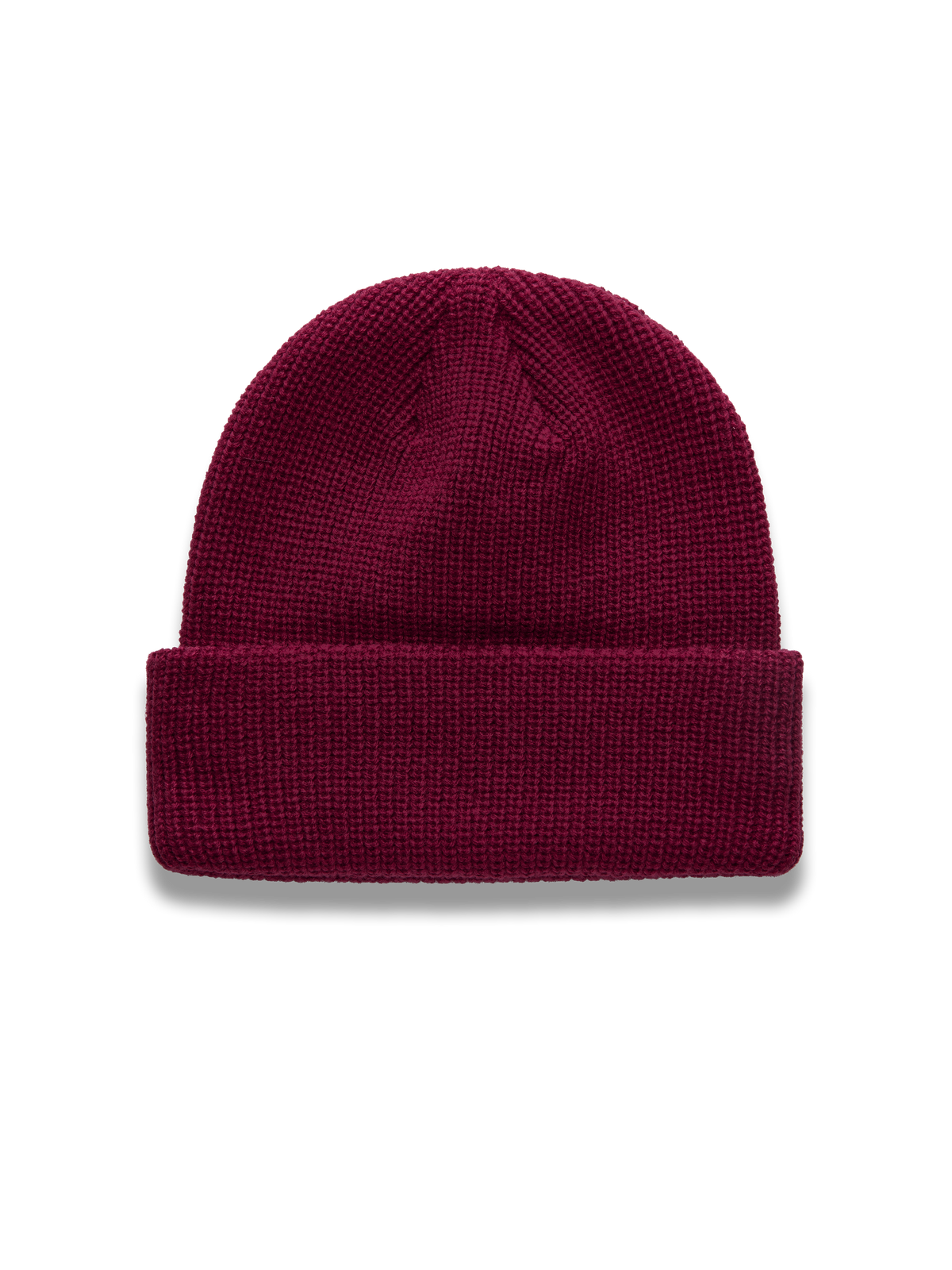 Alpinestars Unload Rib Cuff Bonnet, bonnet de sportswear, rouge, construction en maille jersey avec bord à revers côtelé, coupe peu profonde.