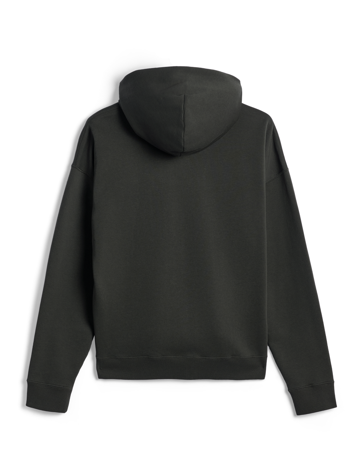 Sweat à capuche Alpinestars Essentials Ageless, Off Black, vue de dos, molleton de qualité supérieure avec finition lavage à la pierre, poignets et ourlet côtelés, design streetwear minimaliste et décontracté
