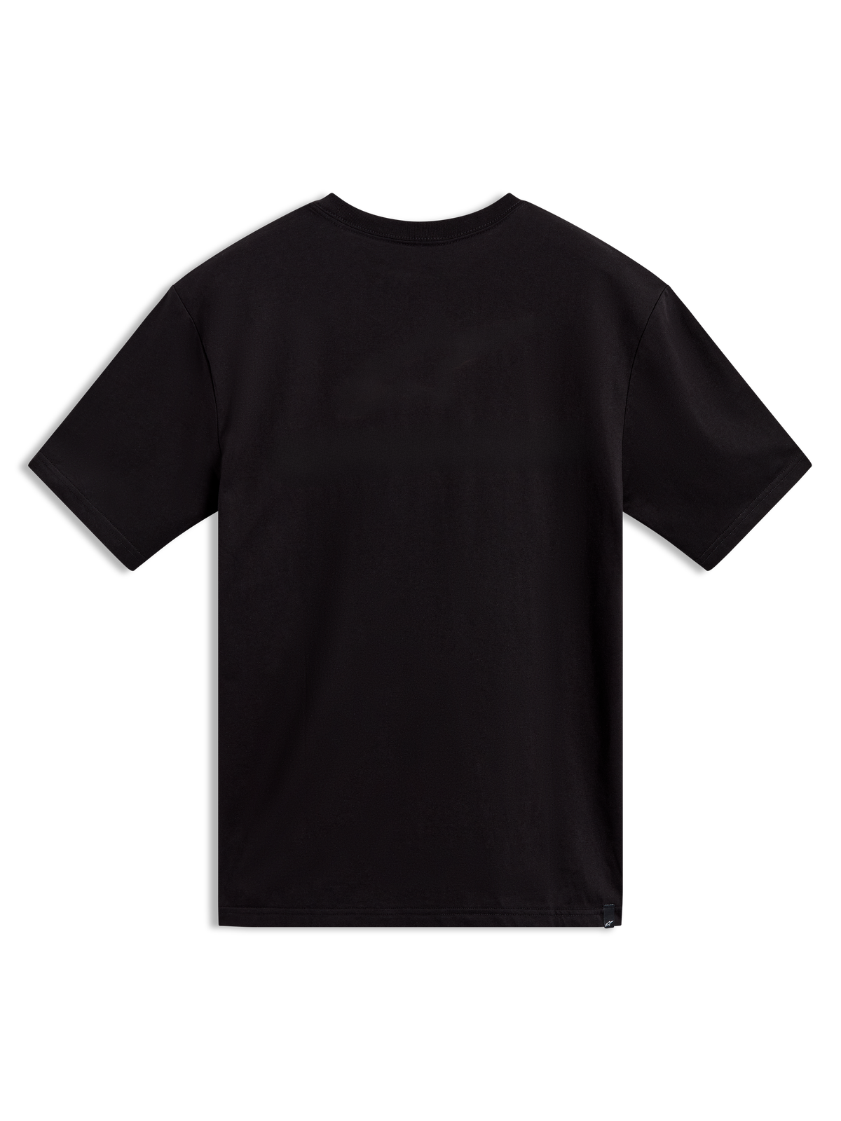 Alpinestars P1 CSF Tee - Manches courtes, t-shirt de sport noir, vue arrière au design uni, sportswear décontracté