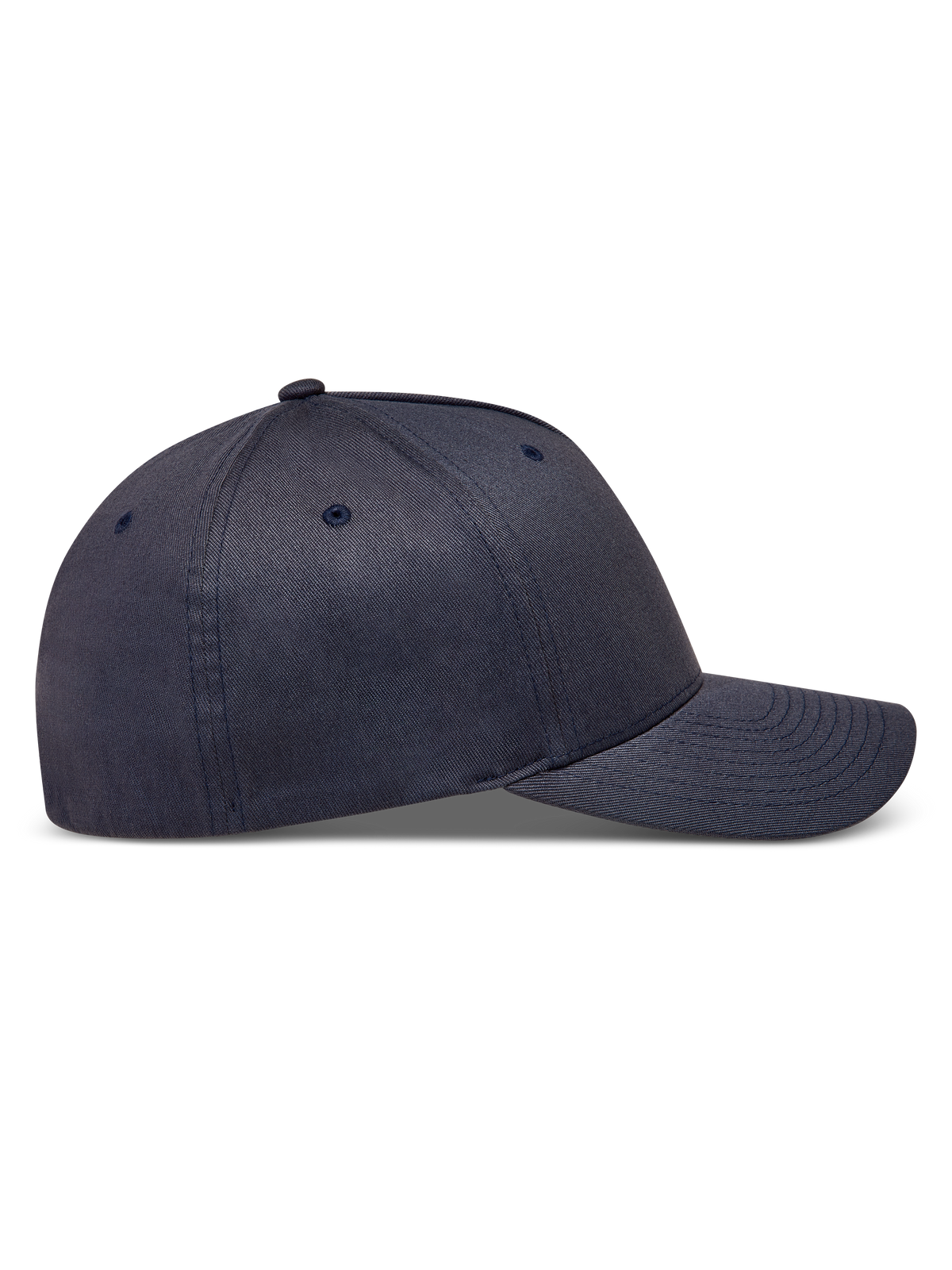 Alpinestars Maze Casquette, casquette sportswear gris foncé en sergé, visière incurvée, vue de profil latéral.