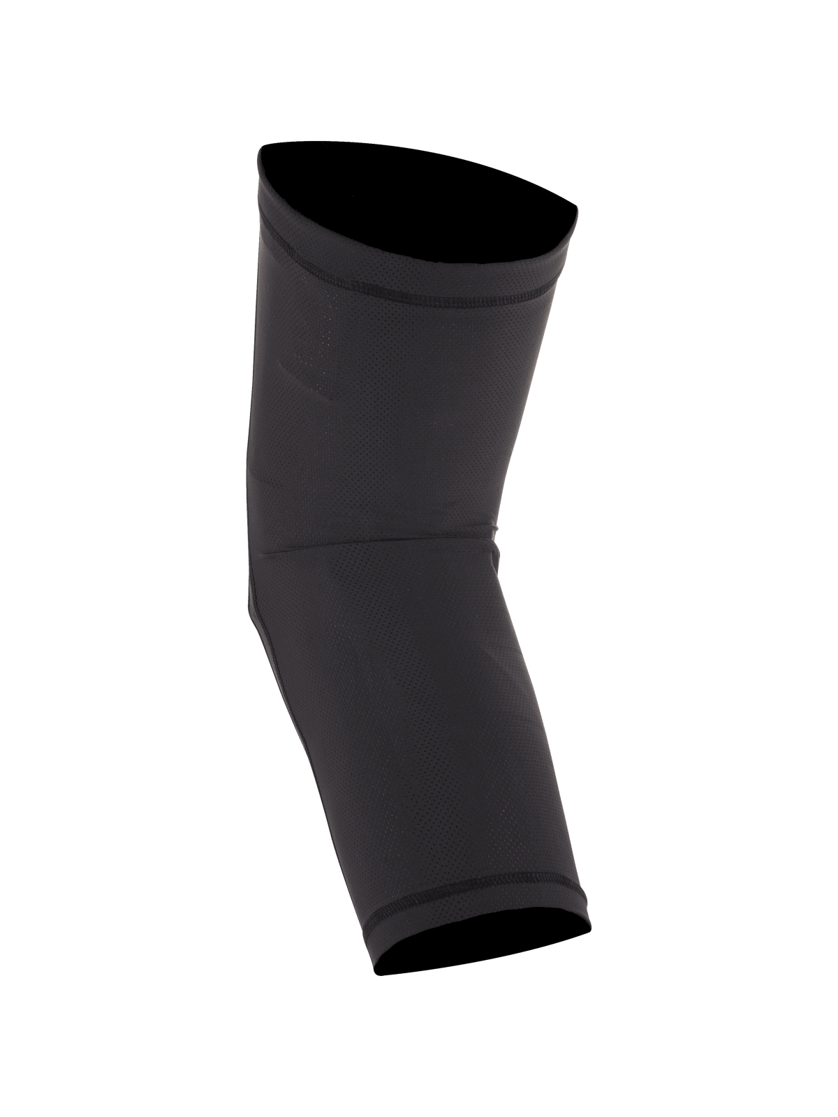 Protège-genou Alpinestars Youth Paragon Lite, protection de genou pour le cyclisme, noir, manchon en maille respirante avec design à enfiler, forme ergonomique pour la conduite tout-terrain