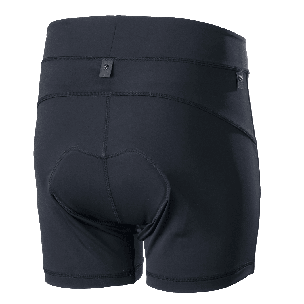 Alpinestars Sous-short Stella Drop pour femme, Noir, sous-short de VTT, vue arrière avec rembourrage en chamois intégré et pattes de fixation à pression, coupe ergonomique à compression pour l'Enduro