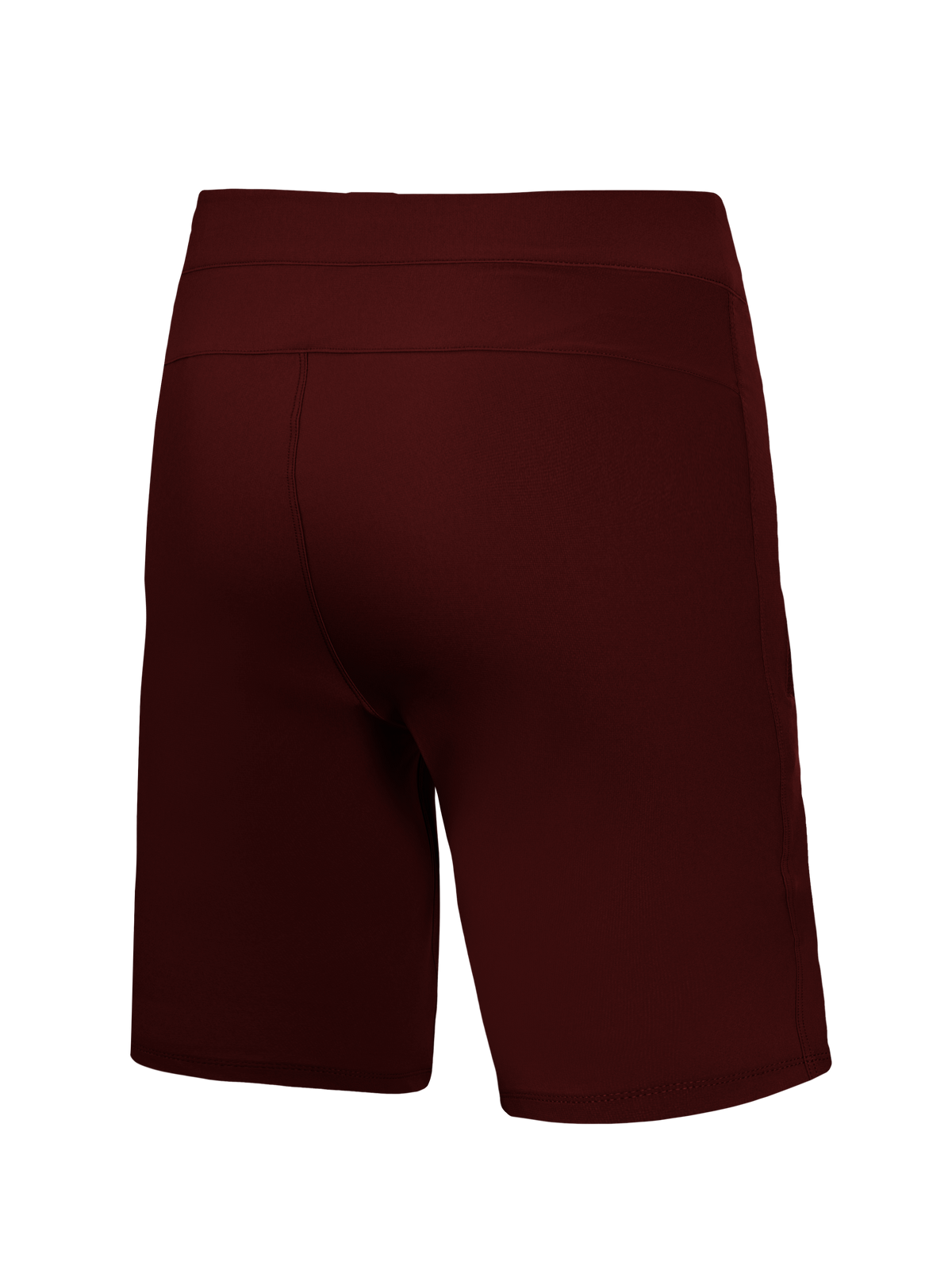 Short Alpinestars A-Dura Ride bordeaux, vue arrière, design minimaliste et tissu extensible robuste pour le VTT.