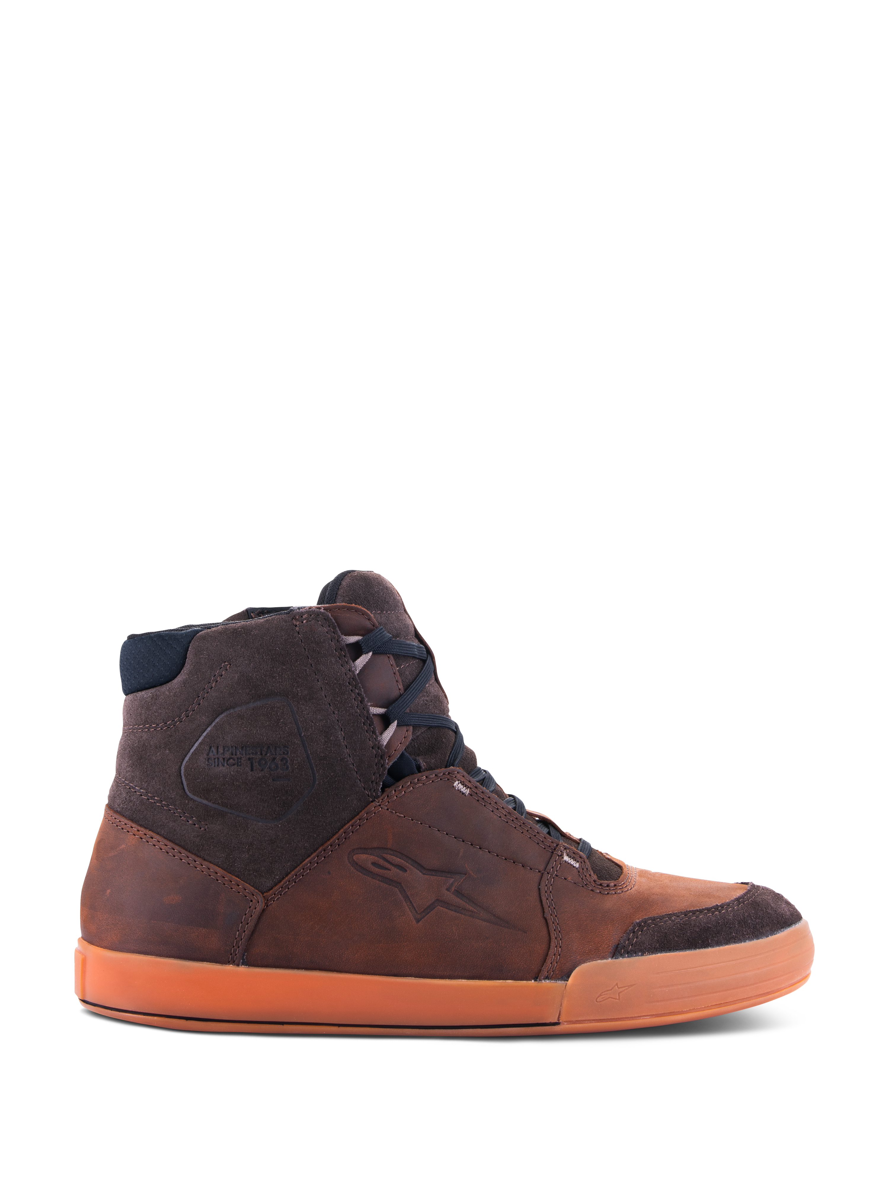 Chrome Crafted Drystar® - Brown Motorcycle Shoes | Alpinestars®