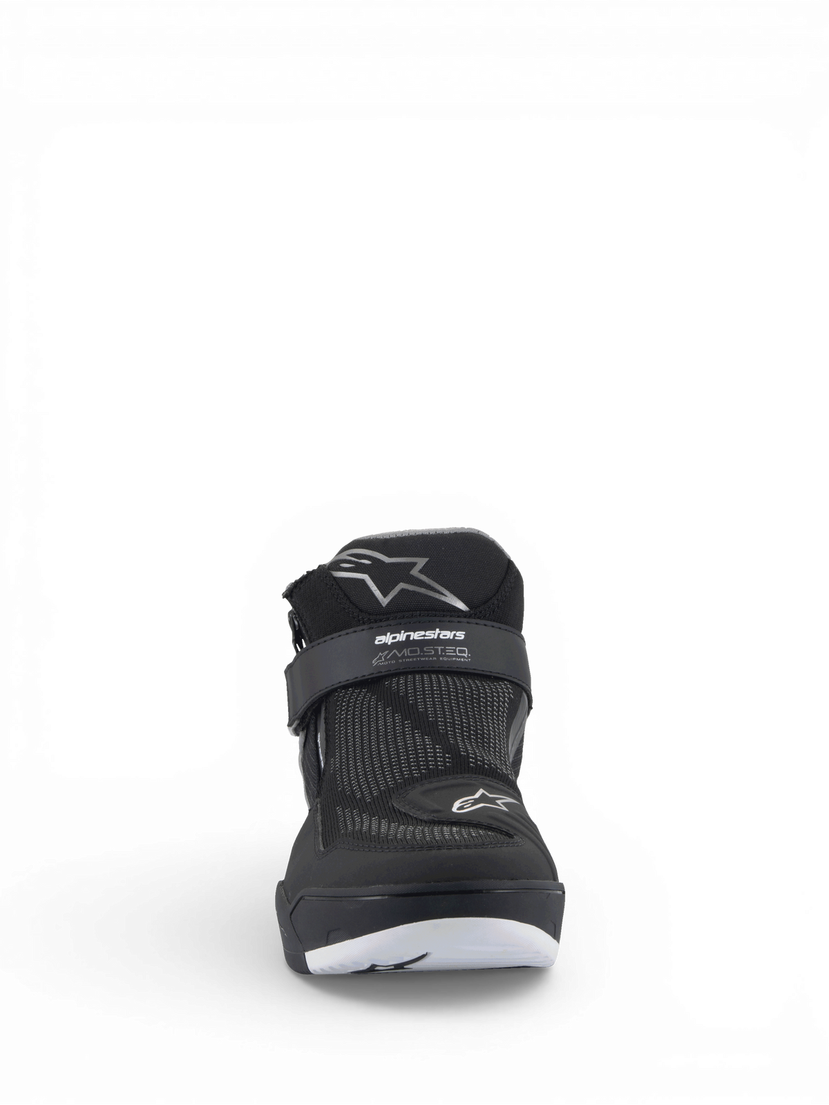 Alpinestars Chaussures Street Speedflight, chaussures de moto urbaines pour homme, noires, maille avec sangle MO.ST.EQ.