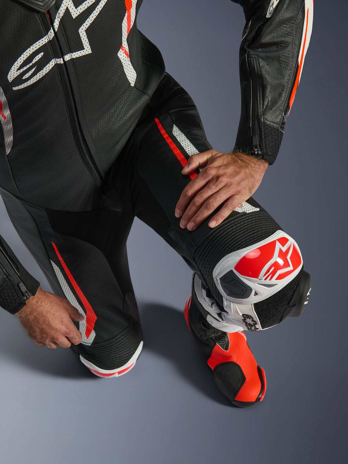Combinaison En Cuir GP Tech V5 1 Pièce