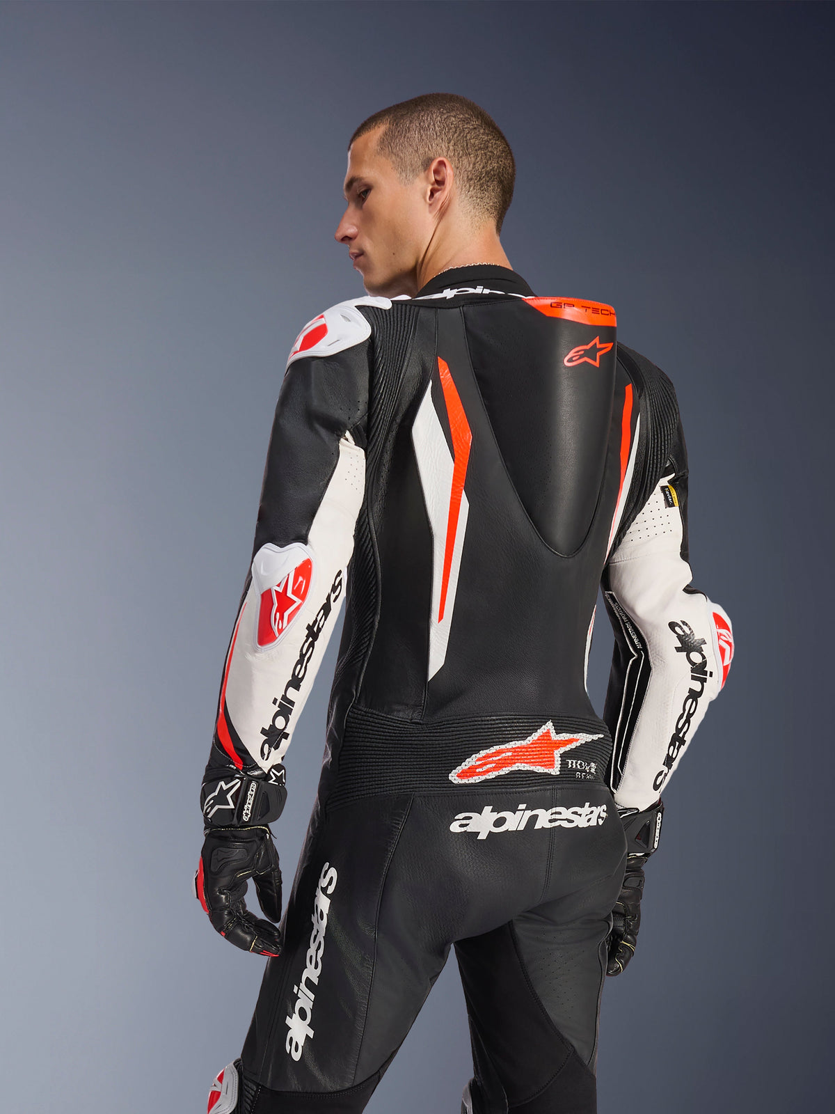 Combinaison En Cuir GP Tech V5 1 Pièce