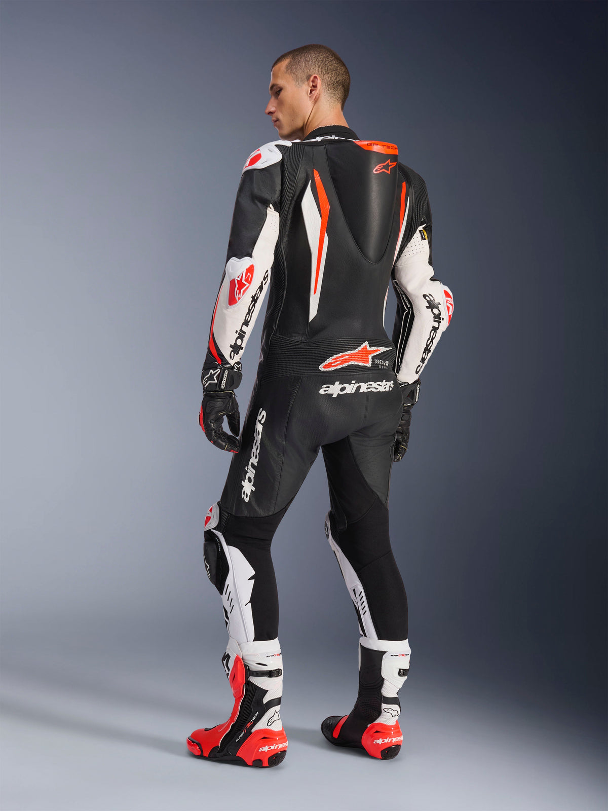 Combinaison En Cuir GP Tech V5 1 Pièce