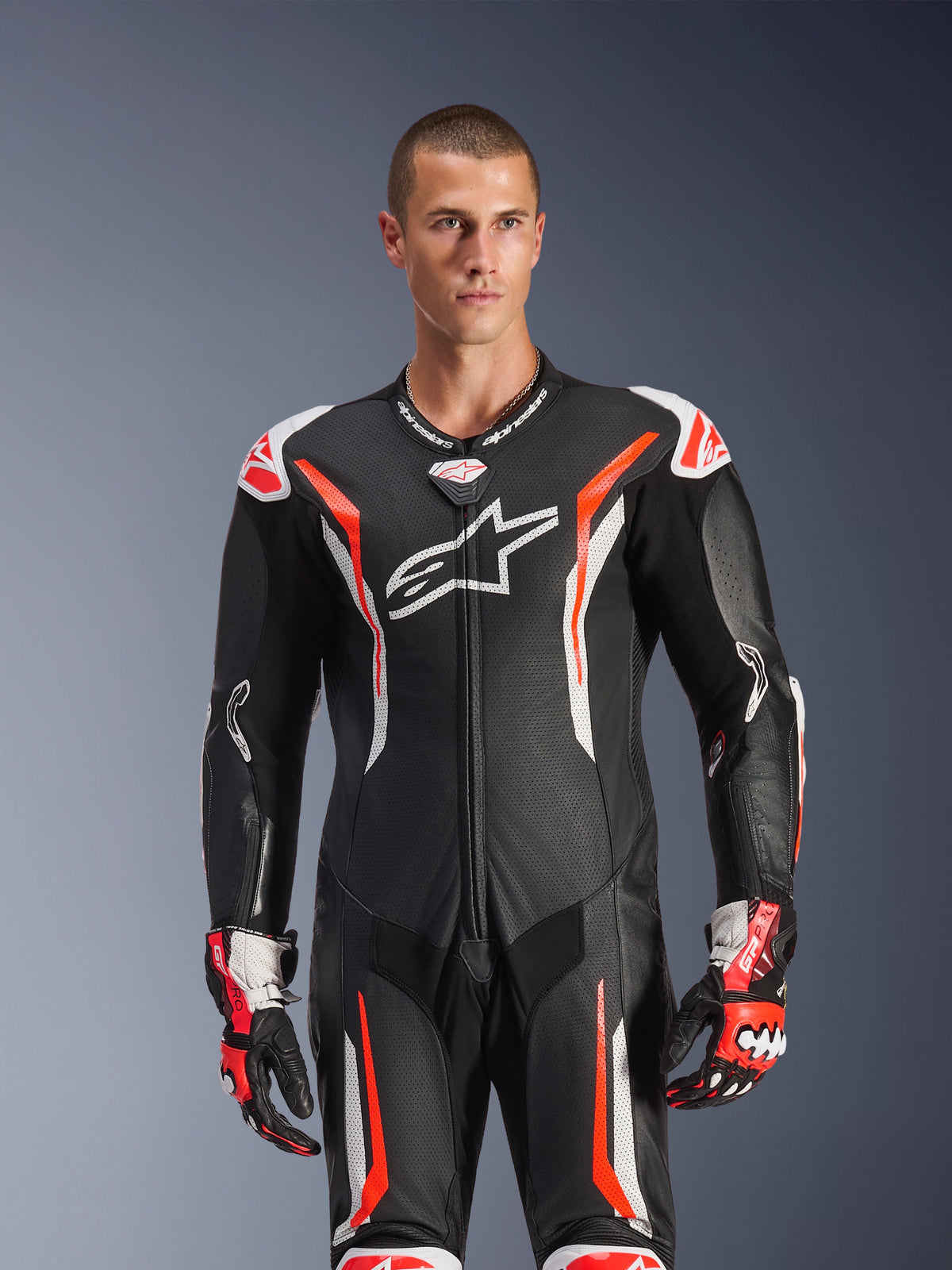 Combinaison En Cuir GP Tech V5 1 Pièce