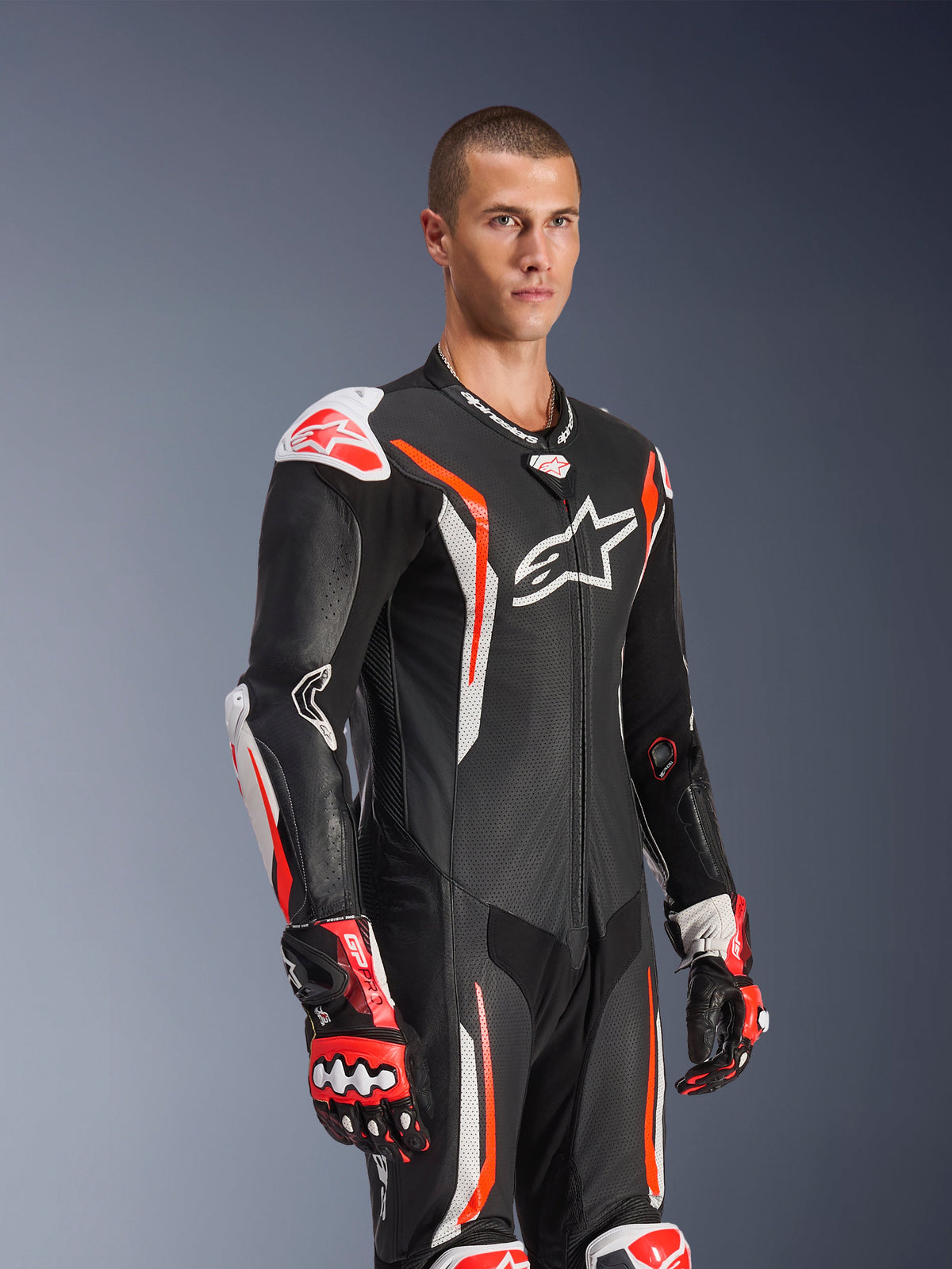 Combinaison En Cuir GP Tech V5 1 Pièce