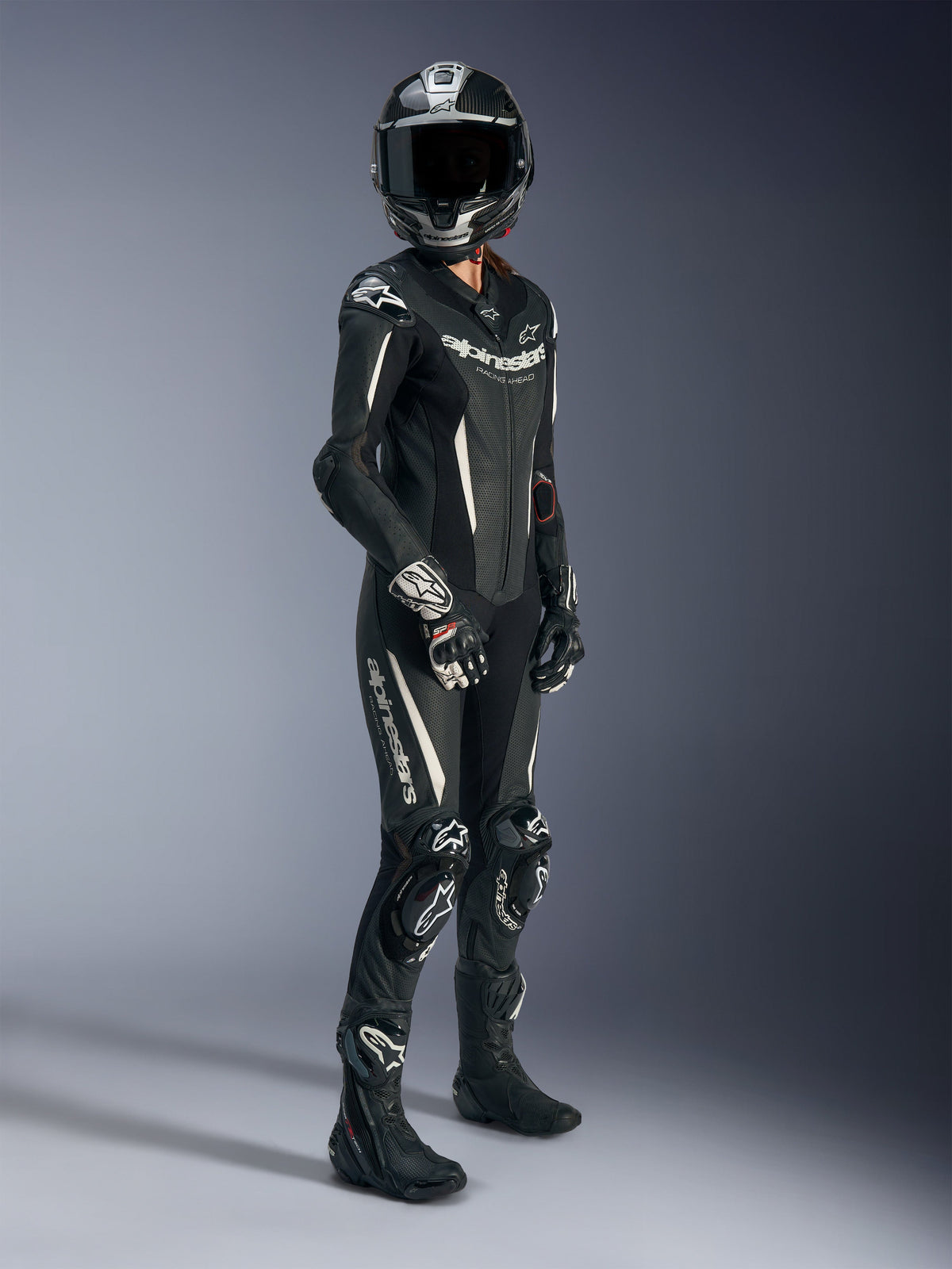 Combinaison En Cuir Stella GP-R7 1 Pièce