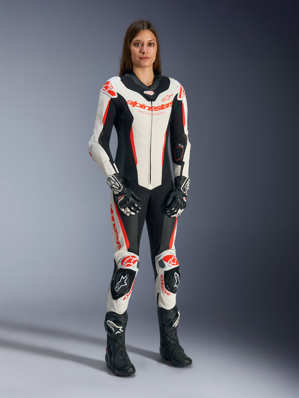 Combinaison En Cuir Stella GP-R7 1 Pièce