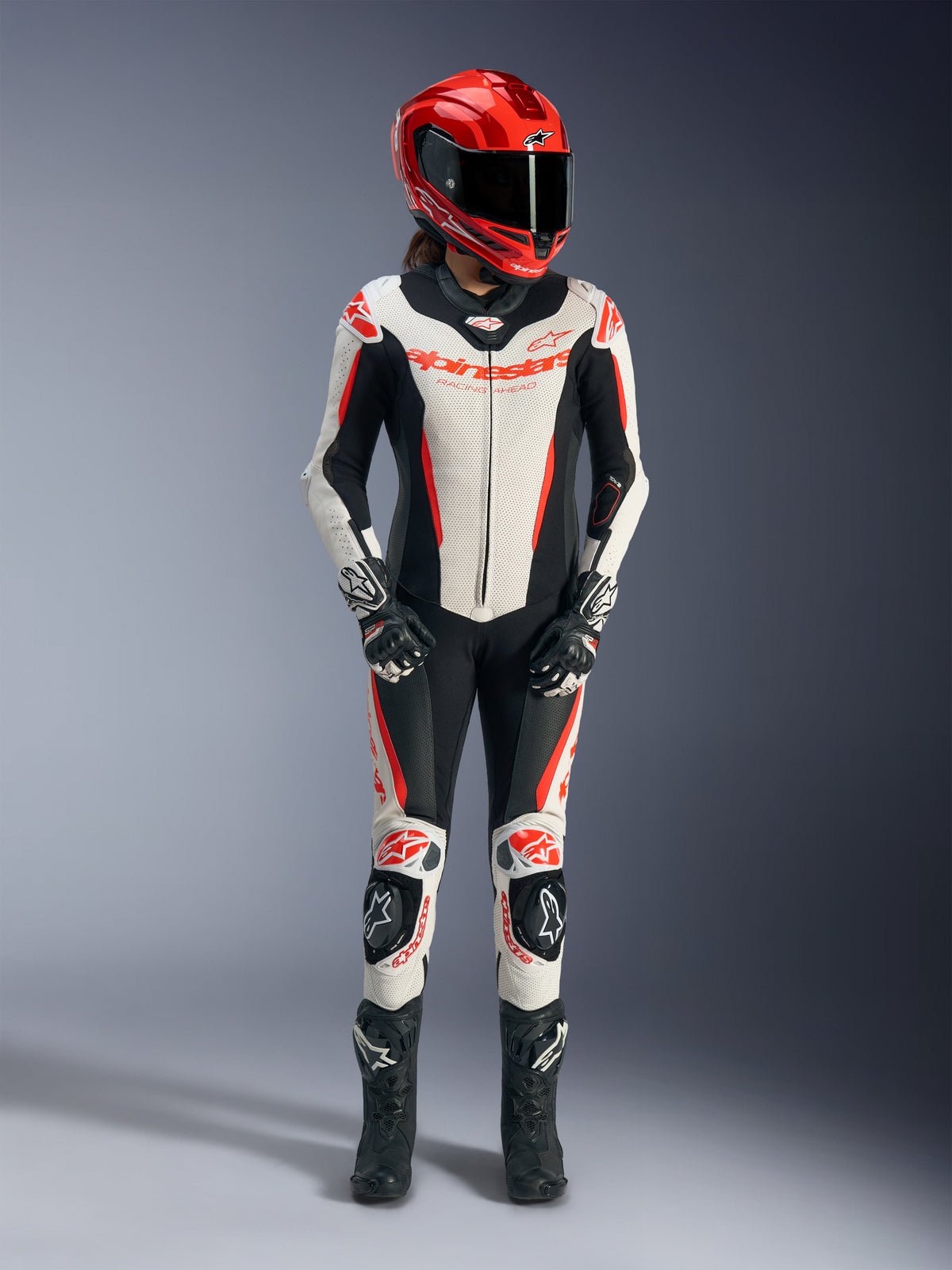 Combinaison En Cuir Stella GP-R7 1 Pièce