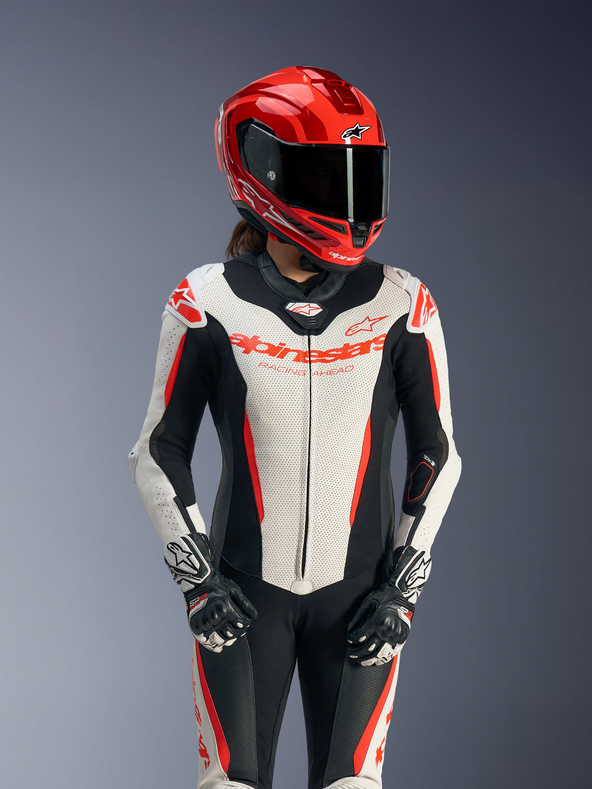 Combinaison En Cuir Stella GP-R7 1 Pièce