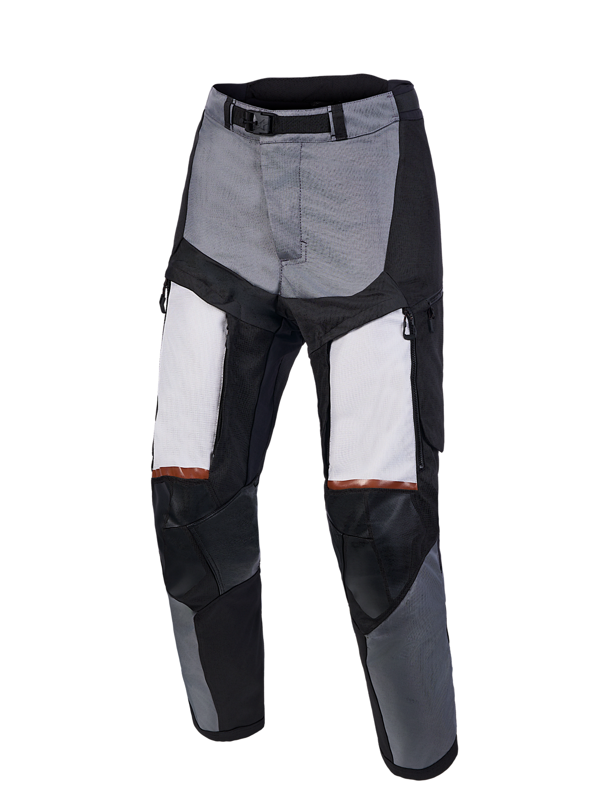 Alpinestars Harok V 2 Drystar, pantalon de moto adventure touring, gris foncé et gris glacé avec du noir, construction textile imperméable
