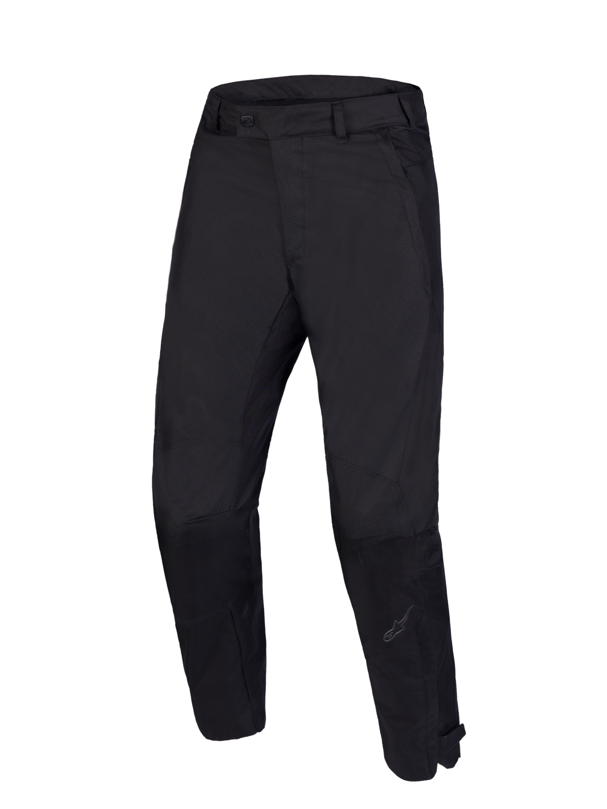 Alpinestars C-1 Waterproof Pantalons, pantalon de moto urbain noir, imperméable avec genoux ergonomiques et certification CE