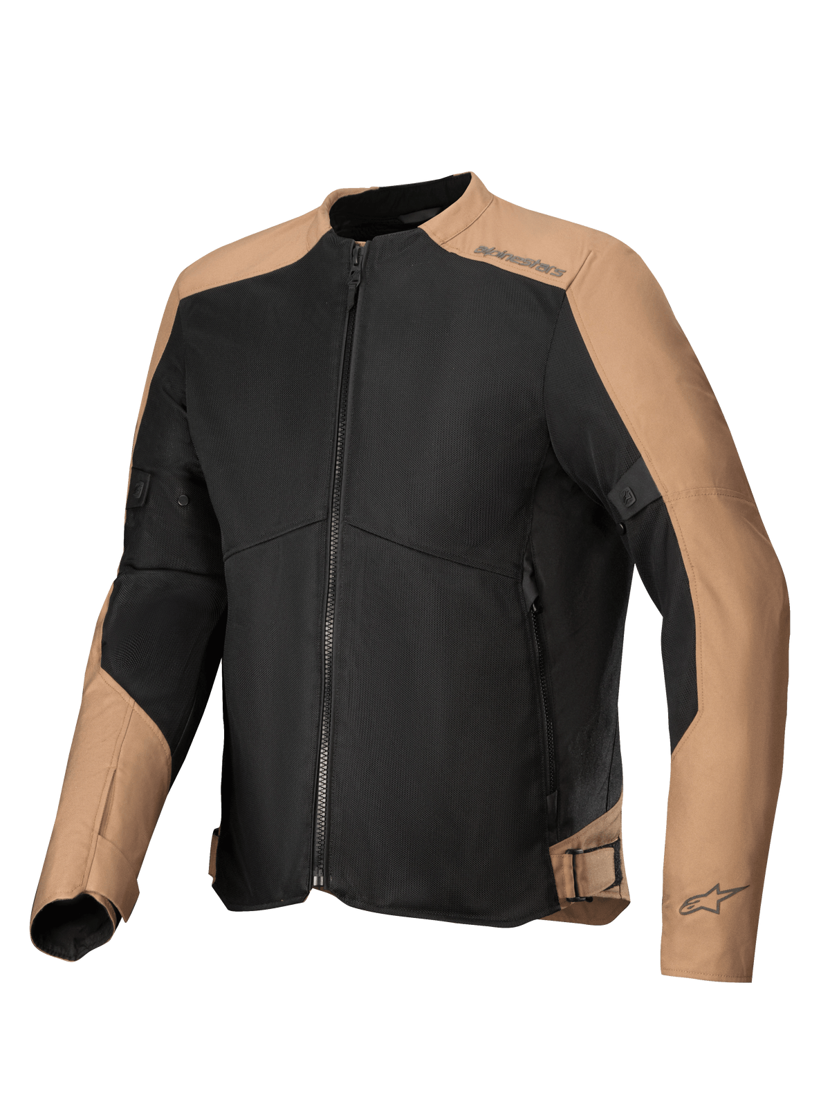 Alpinestars C-1 Air, veste de moto urbaine pour homme, sable et noir, en maille technique ventilée, certifiée CE
