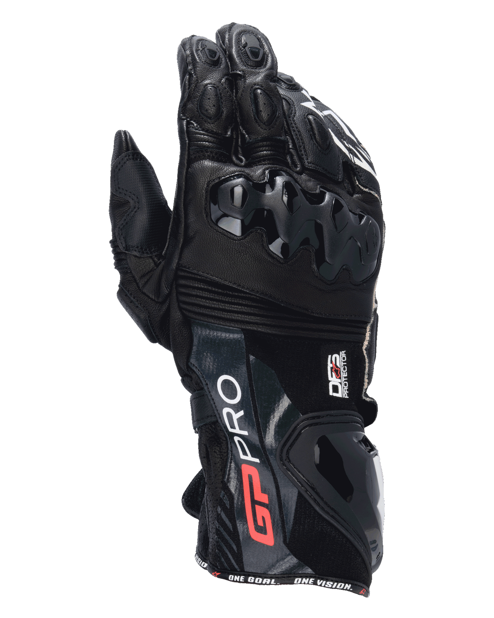 GP Pro R4 Gloves BLACK RACING/SPORT Gloves