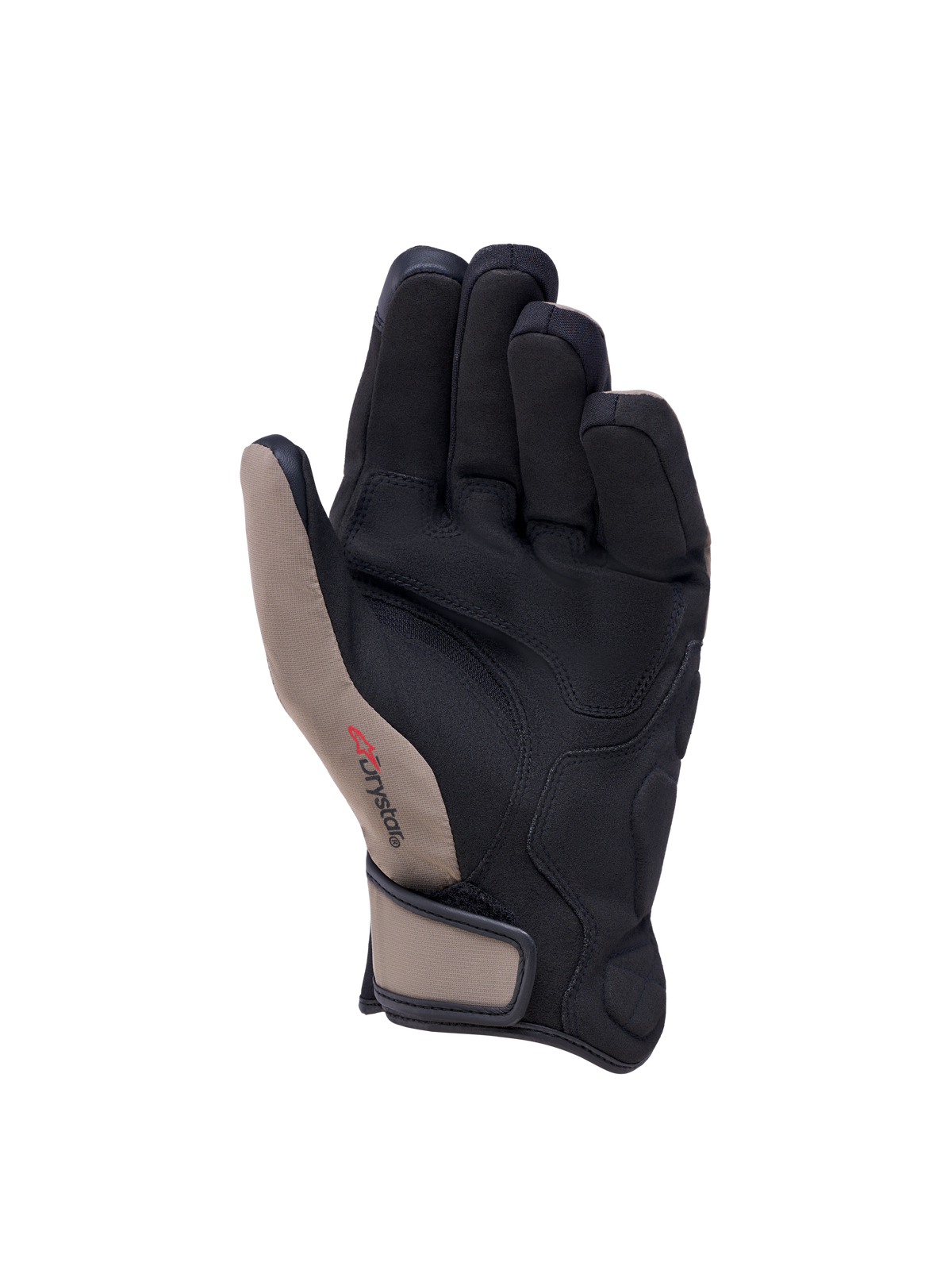 Alpinestars Ignite Drystar Insulated Gloves, Men's Motorcycle Gloves, Walnut Black and Black, waterproof winter riding gloves with synthetic suede palm