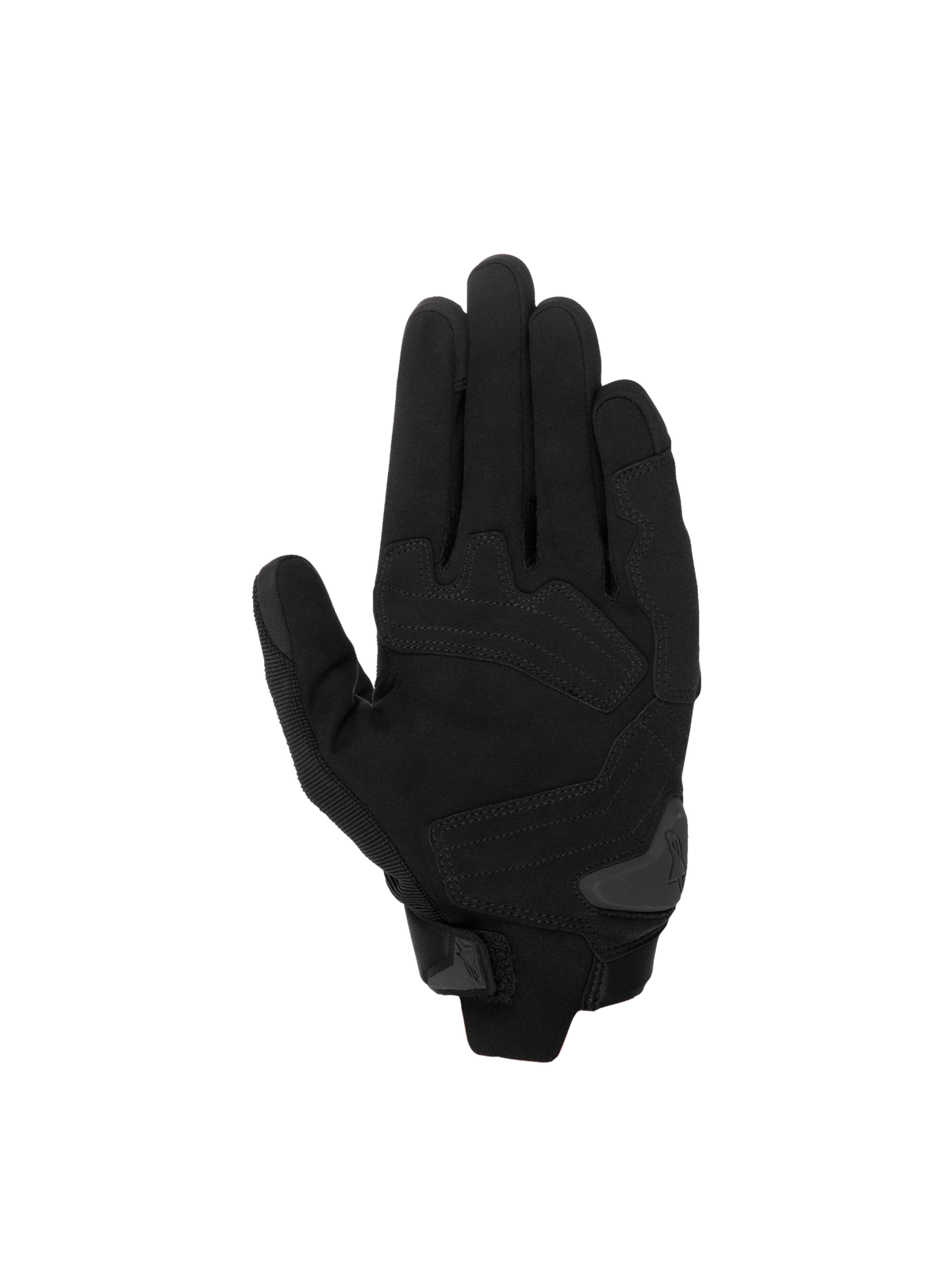 Gants Alpinestars SP X 1, gants de moto racing noirs avec paume en cuir synthétique et slider TPR