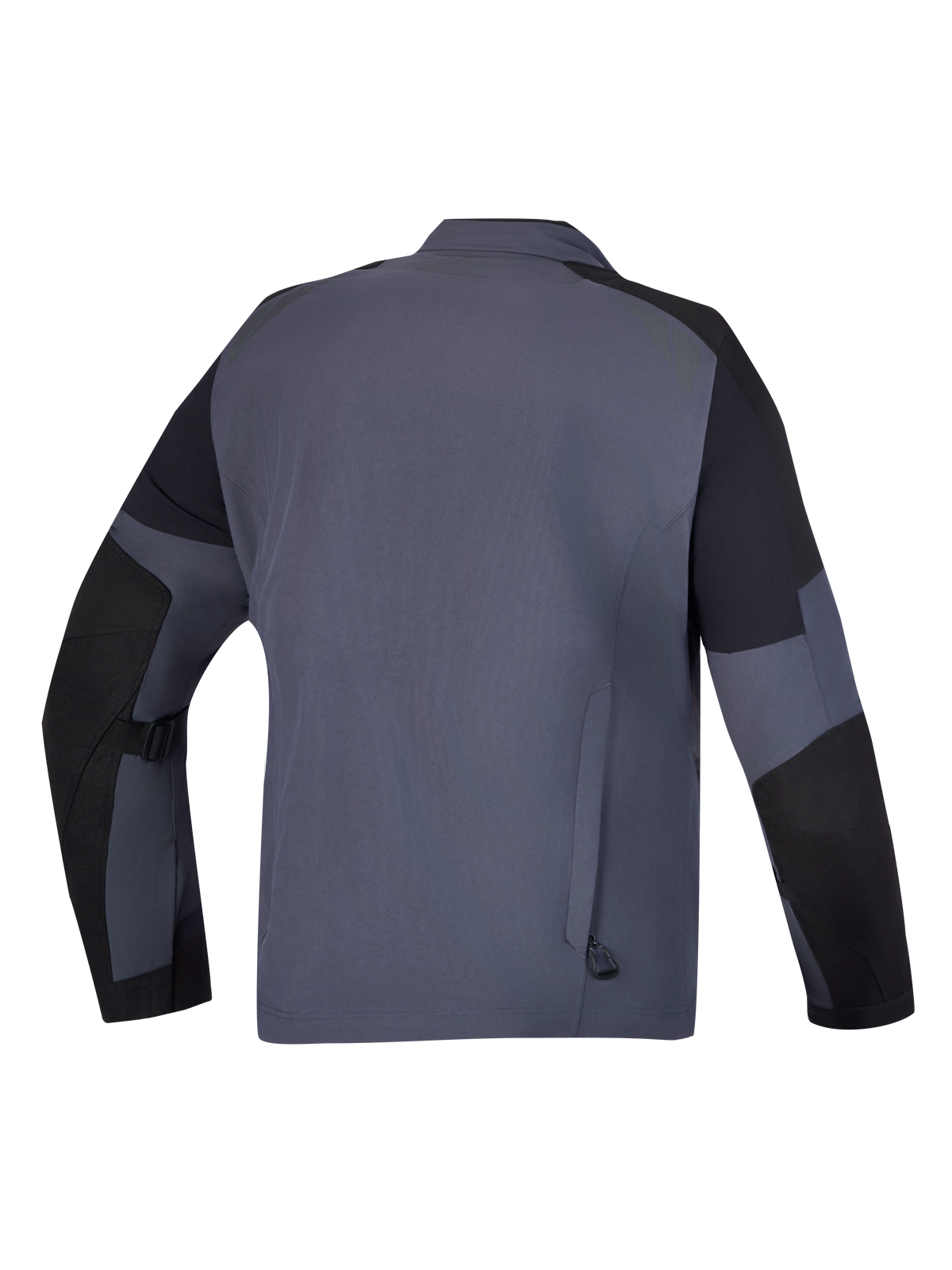 Alpinestars Arenis Gore-Tex Veste, veste de moto touring, noir et gris foncé, vue de dos avec construction imperméable et protection certifiée CE
