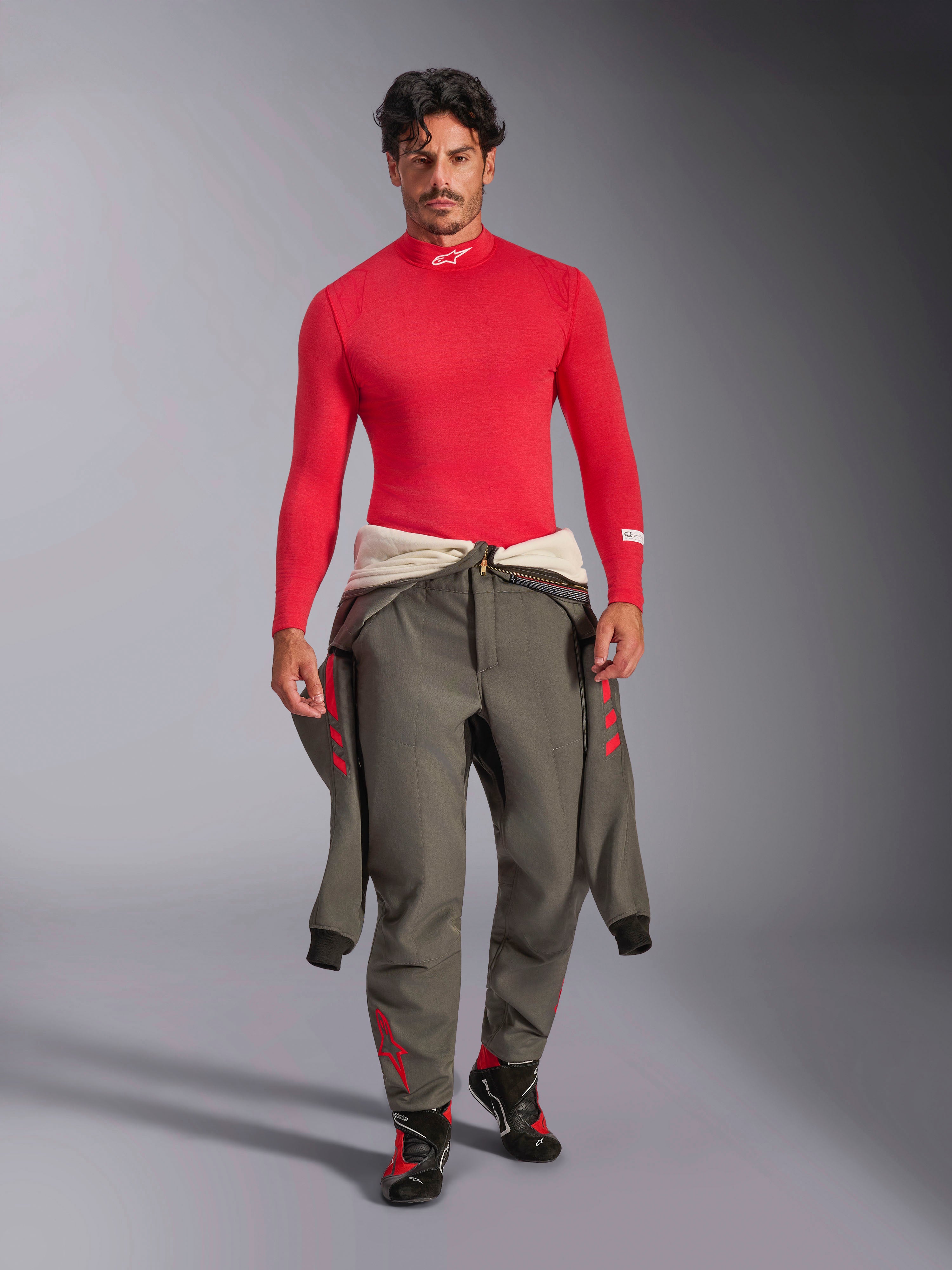 えみ、3 ZX Evo V3 - Red Auto Base Layer | Alpinestars®