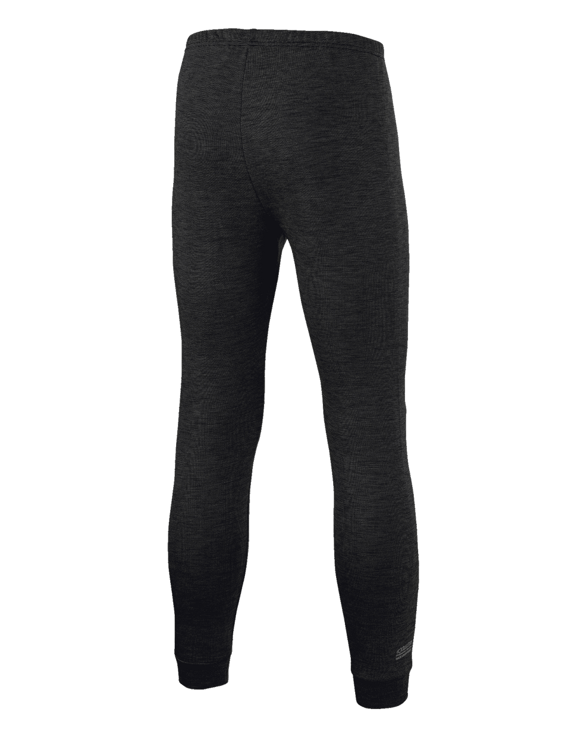 Alpinestars Race V3 Bottom, pantalon de couche de base pour la course automobile, noir, sous-vêtement long en textile Lenzing FR texturé ignifuge, jambes fuselées avec poignets aux chevilles, vue de dos