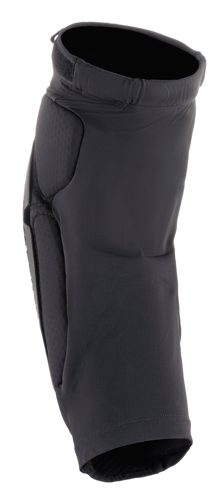 Alpinestars Bionic Flex Knee Protector, protection de genou pour moto, noir, doté d'un manchon en mesh extensible respirant, d'une conception à enfiler avec rembourrage d'impact intégré et d'une sangle supérieure élastiquée pour la conduite tout-terrain