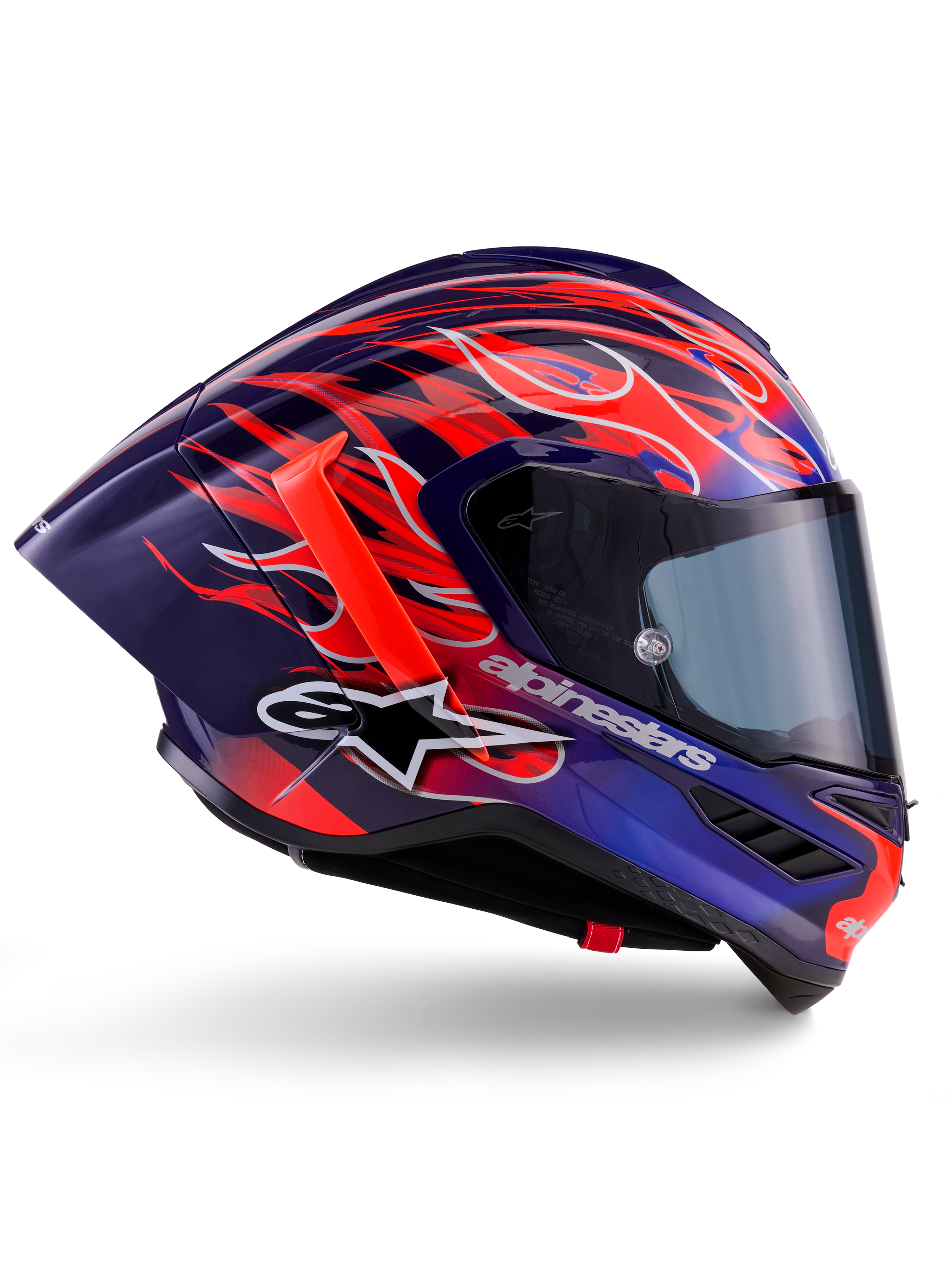 Supertech R10 LE Flyte - Purple Motorcycle Helmet | Alpinestars®