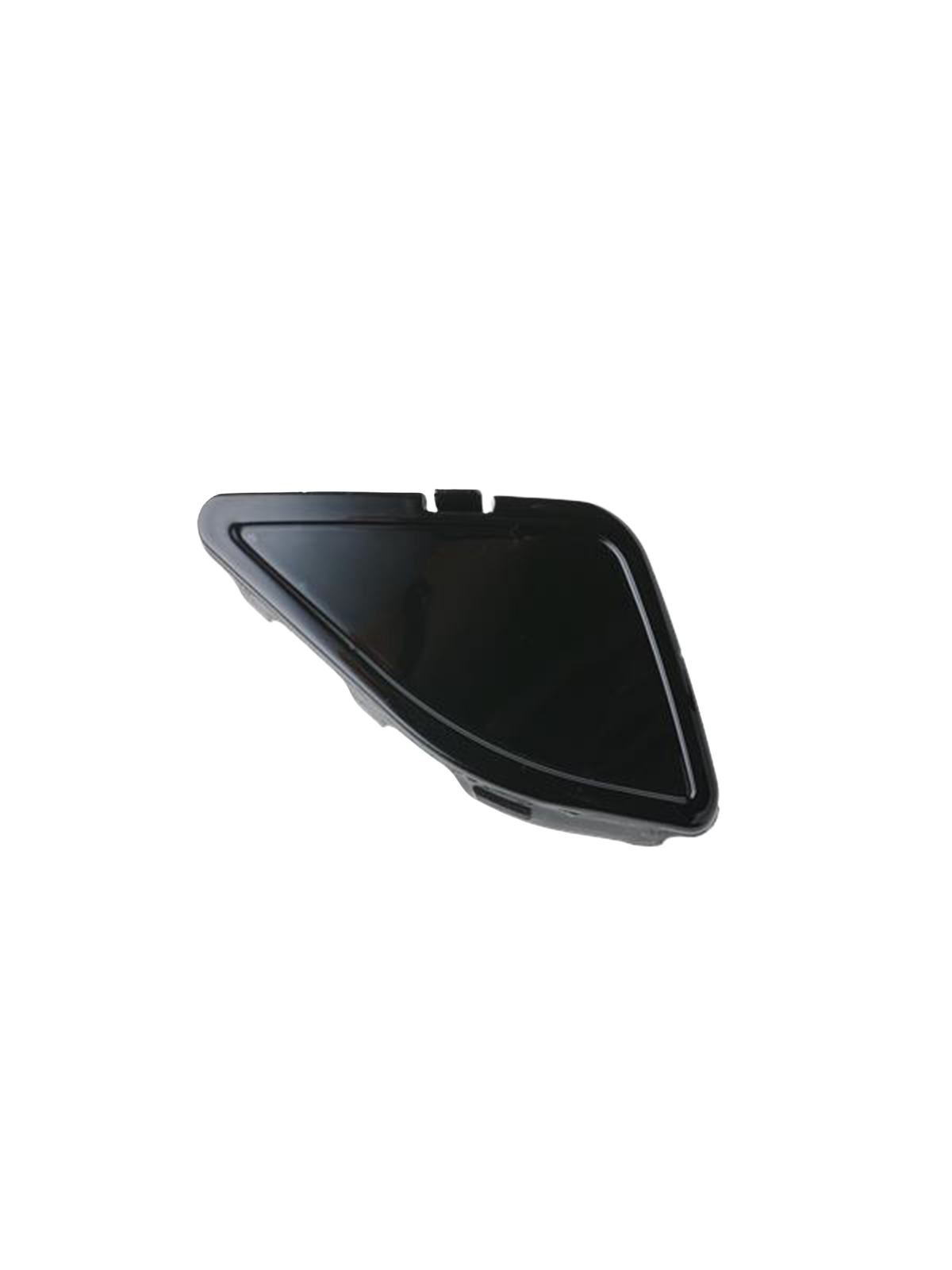 Alpinestars S R 7 Communication Syst Side Cover, cache latéral noir pour système de communication de casque moto, accessoire de remplacement
