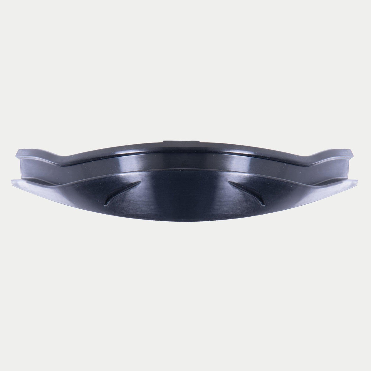 Déflecteur de vent Alpinestars Supertech R10, accessoire pour casque de moto, noir, design élégant en plastique incurvé avec nervures aérodynamiques intégrées, pièce de rechange officielle pour les casques S-R10