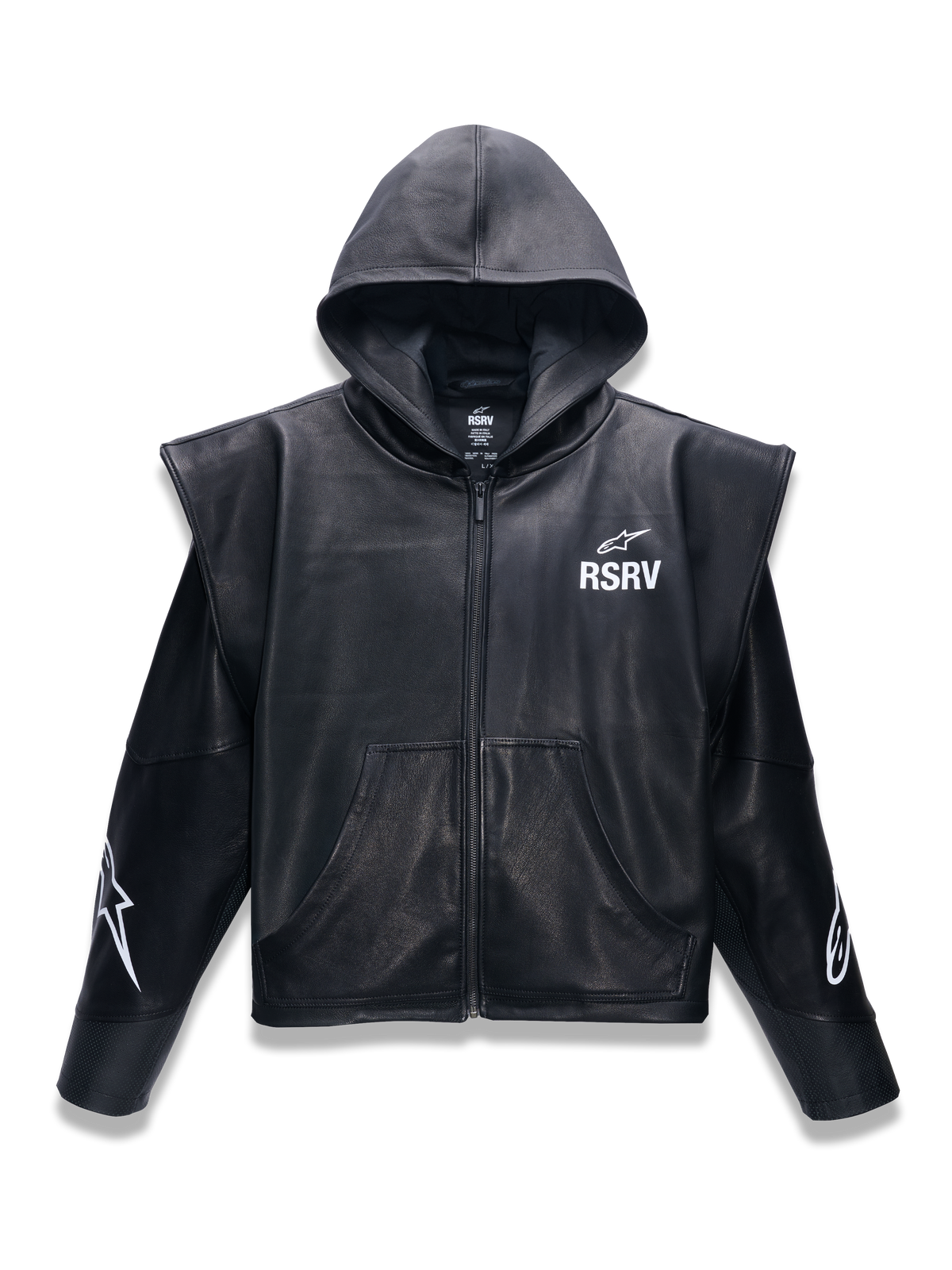 Sweat À Capuche En Cuir RSRV Axis