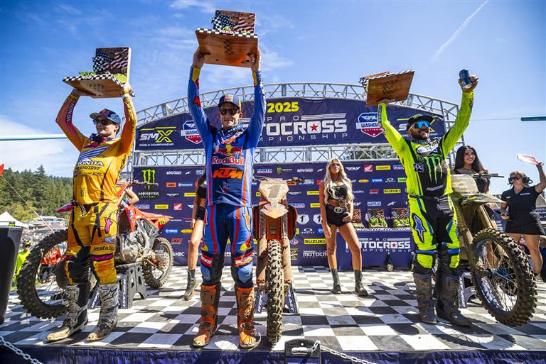 ALPINESTARS TOP FOUR LOCK-OUT AS CHASE SEXTON TRIUMPHS IN 450MX AT WASHOUGAL, WASHINGTON