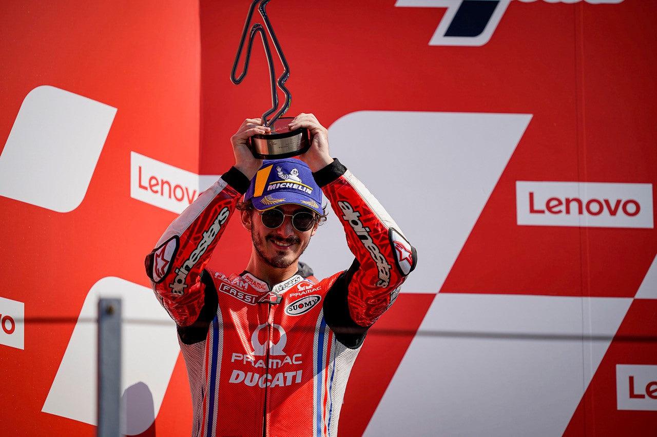 PECCO BAGNAIA BOUNCES BACK TO BLAST TO MAIDEN MOTOGP PODIUM AT MISANO