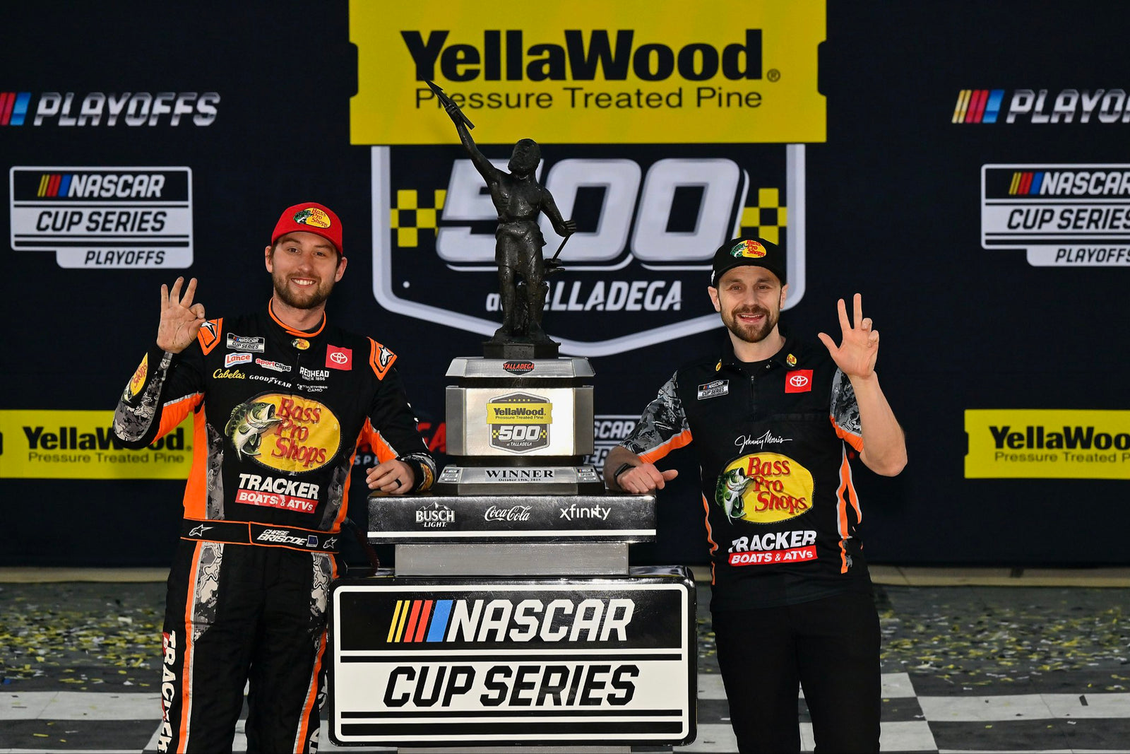 CHASE BRISCOE REMPORTE LA COURSE DE LA NASCAR CUP SERIES AU TALLADEGA SUPERSPEEDWAY, EN ALABAMA