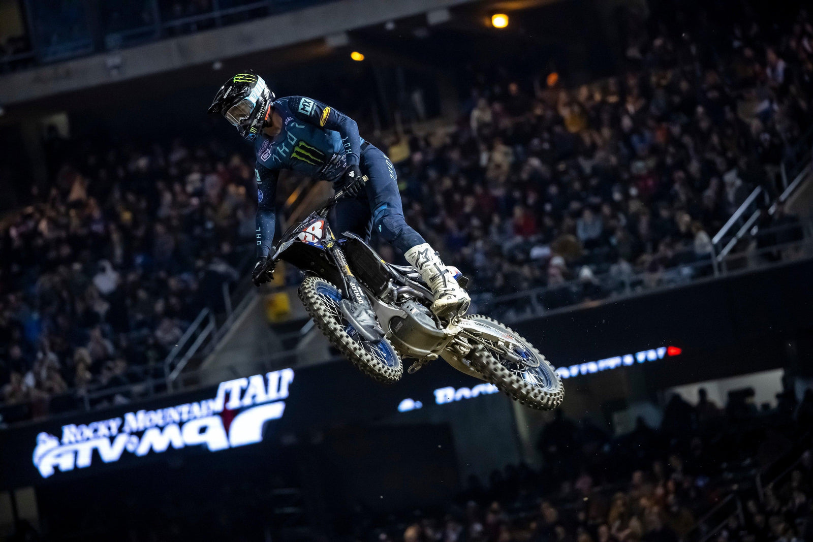 Christian Craig dominant bord du chasseur Lawrence à 250SX West Success à Oakland