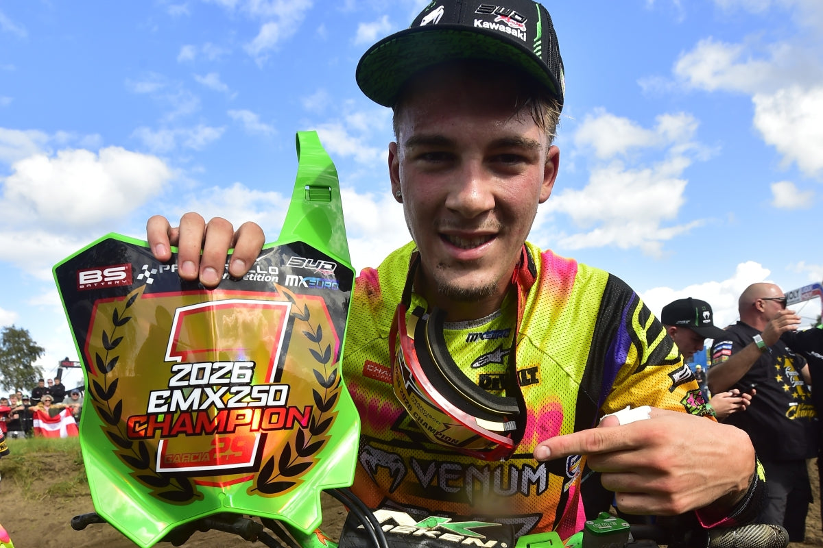 FRANCISCO GARCIA CLINCHES THE EMX250 EUROPEAN TITLE EARLY IN ARNHEM
