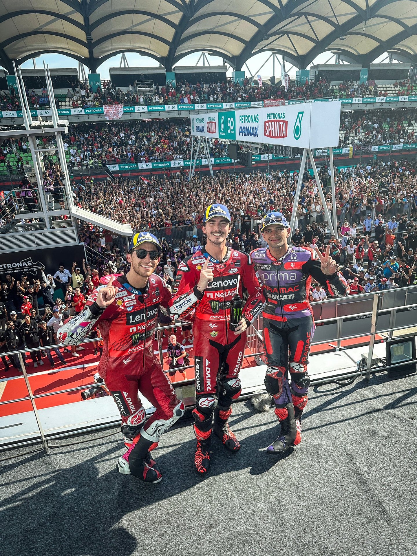 ALPINESTARS TOP EIGHT LOCK-OUT AS PECCO BAGNAIA EDGES JORGE MARTIN IN MOTOGP THRILLER AT SEPANG INTERNATIONAL CIRCUIT, MALAYSIA