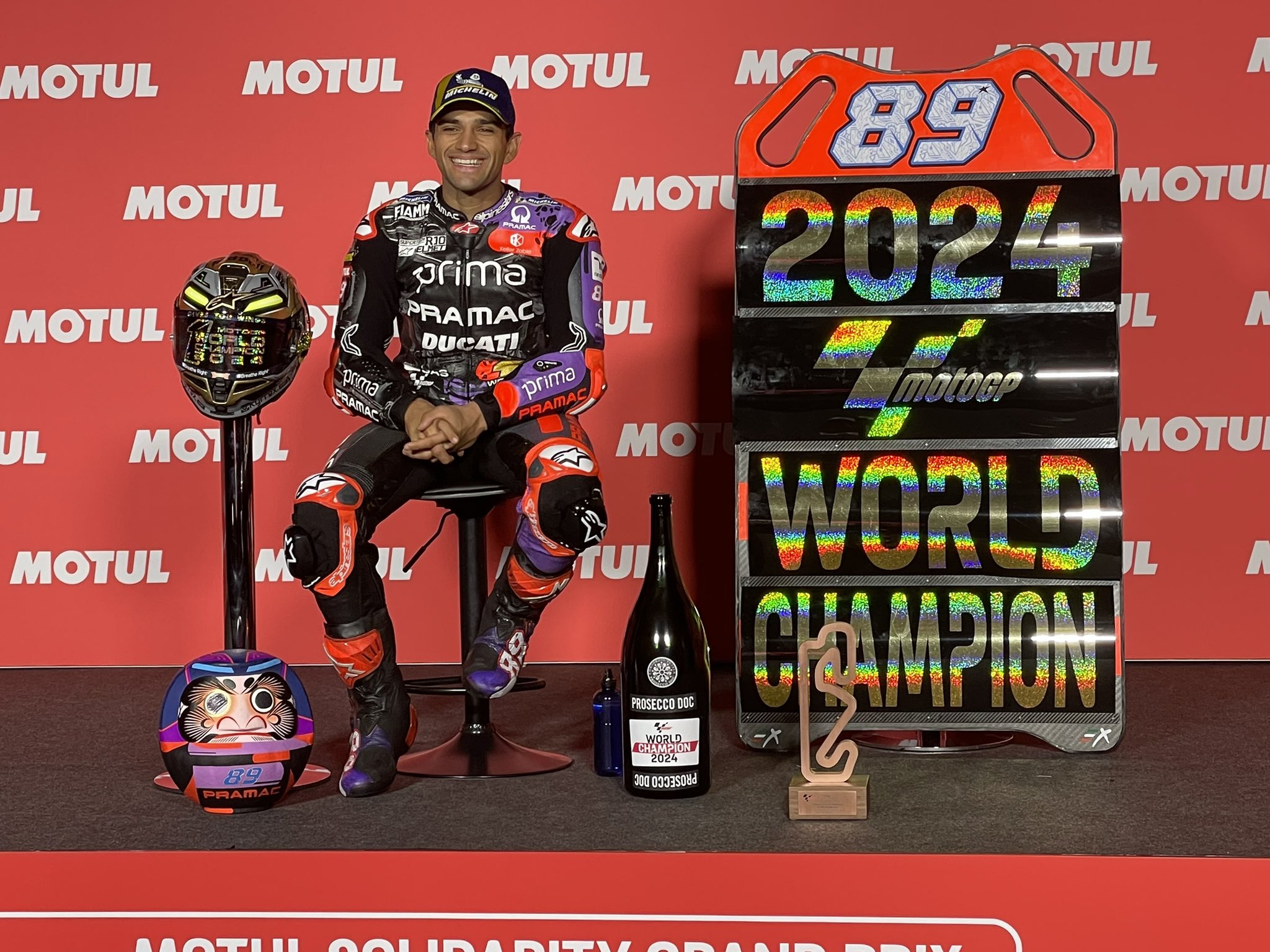 JORGE MARTIN IS THE 2024 MOTOGP CHAMPION