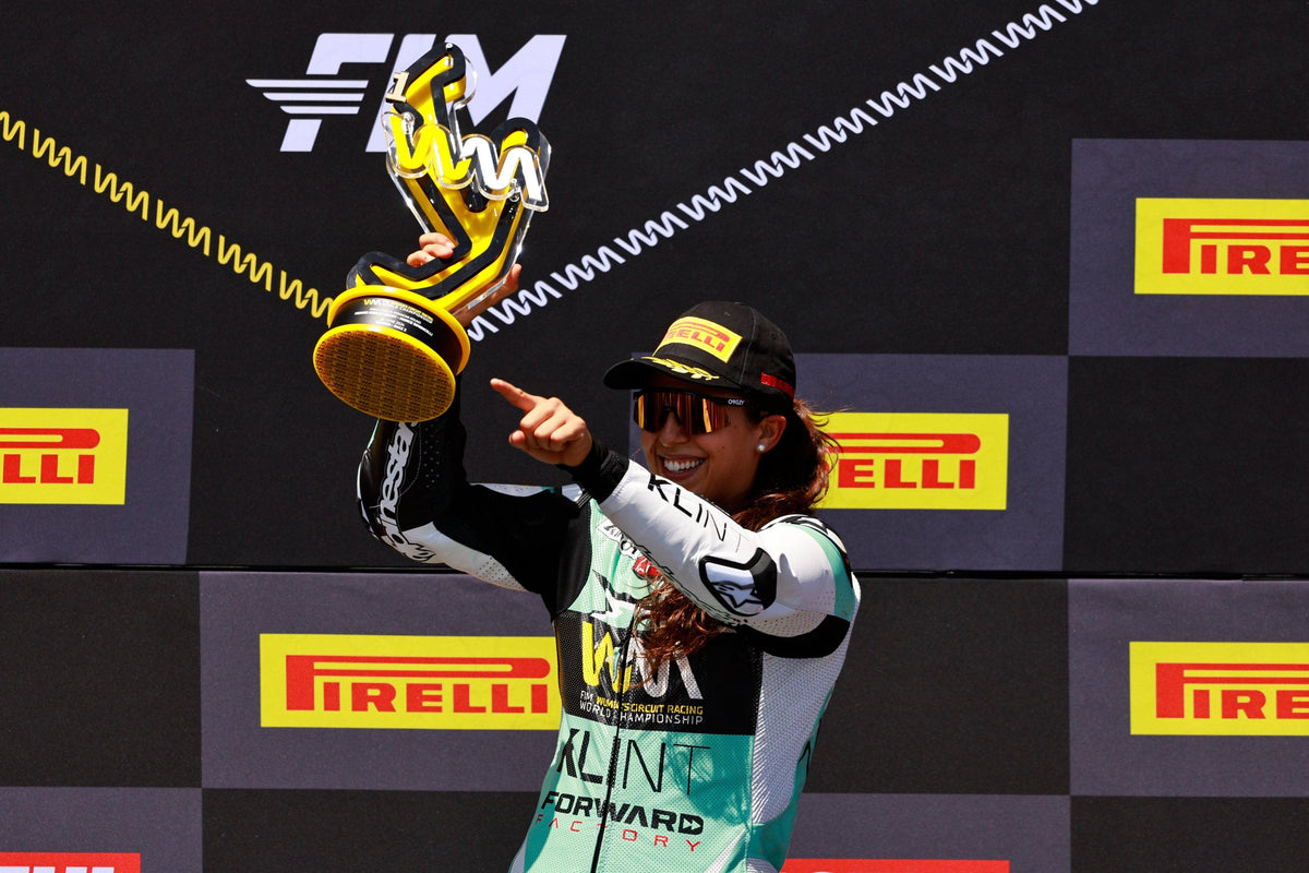 MARIA HERRERA WINS WOMEN'S CIRCUIT RACING WORLD CHAMPIONSHIP RACES AT