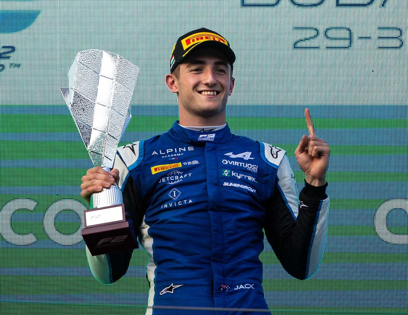 Les Alpinestars marquent F2 Double-Win à Budapest avec Jack Doohan Victorious dans la course Sprint et Theo Pourchaire le vainqueur de la course en long terme en Hongrie