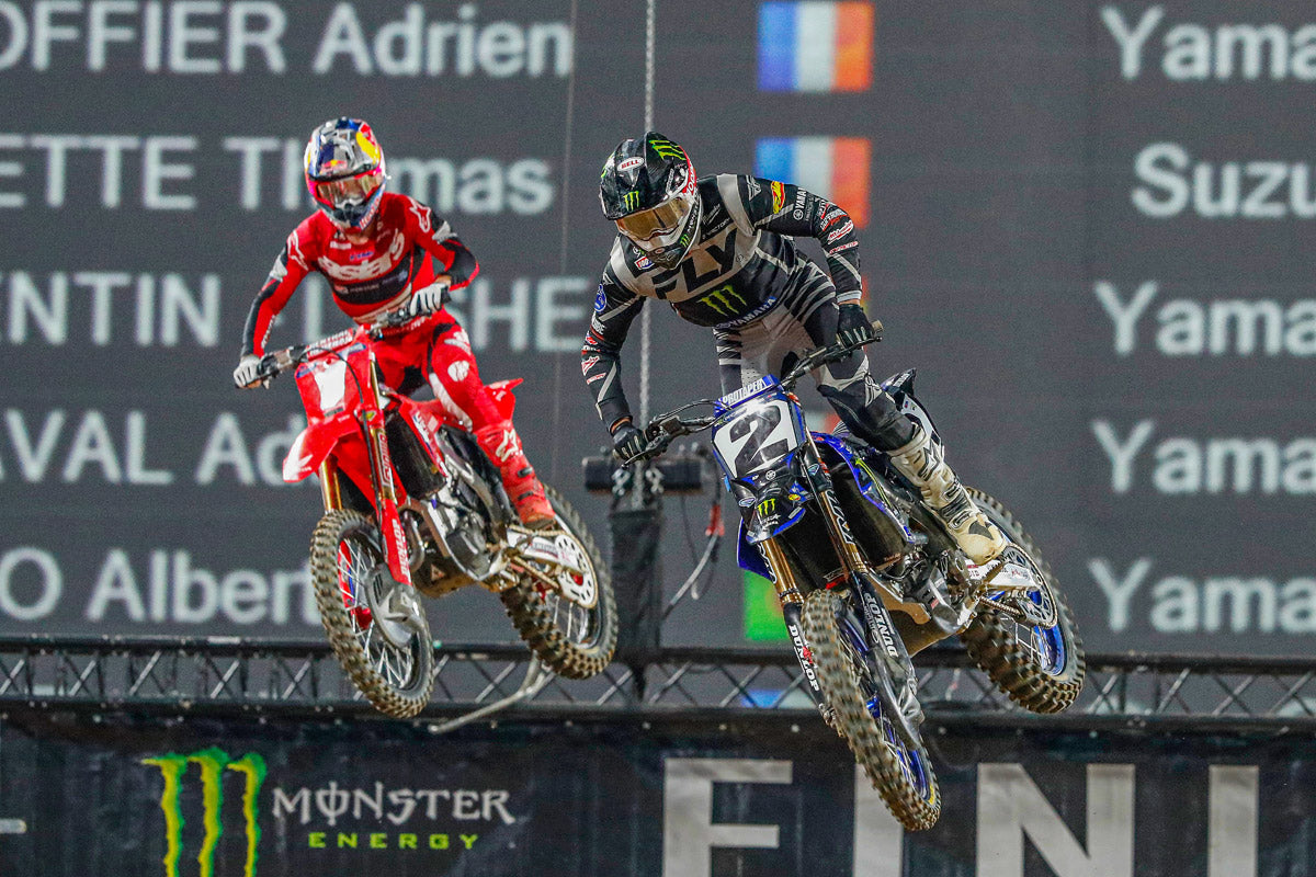 COOPER WEBB IS THE KING OF PARIS WITH VICTORY IN THE SX1 CLASS IN FRANCE; JETT LAWRENCE THIRD