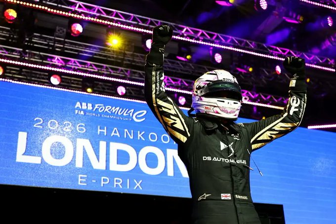 TAYLOR BARNARD WRITES HIS NAME IN FORMULA E HISTORY WITH VICTORY IN LONDON E-PRIX RACE TWO