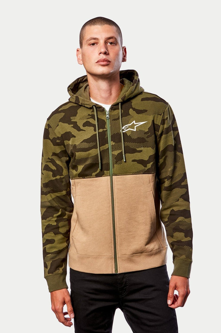 Camo Block Hoodie