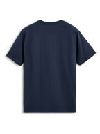 T-shirt Alpinestars Blaze 2.0 CSF, t-shirt à manches courtes, bleu marine, vue de dos, design décontracté inspiré des sports mécaniques
