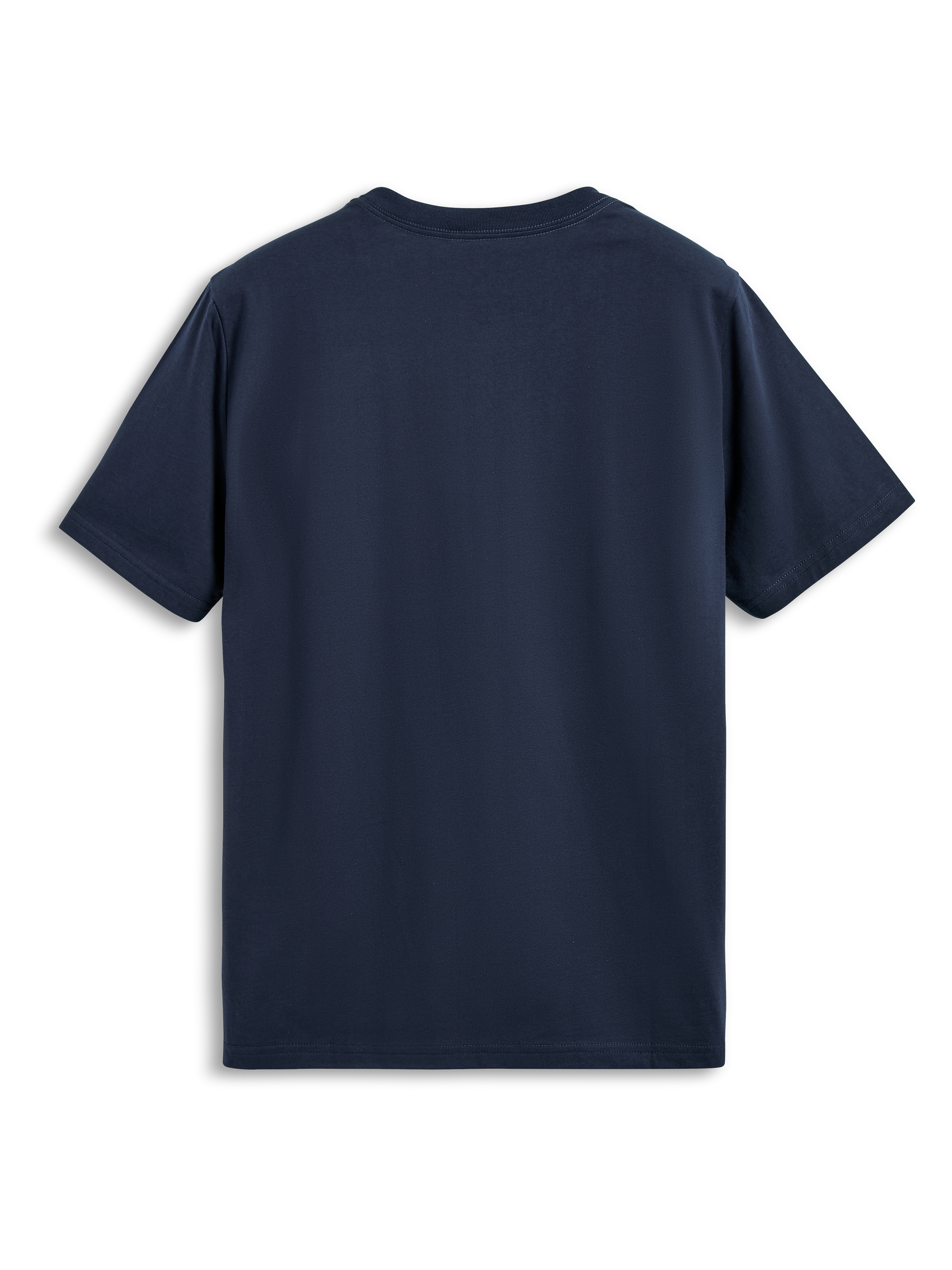 T-shirt Alpinestars Blaze 2.0 CSF, t-shirt à manches courtes, bleu marine, vue de dos, design décontracté inspiré des sports mécaniques