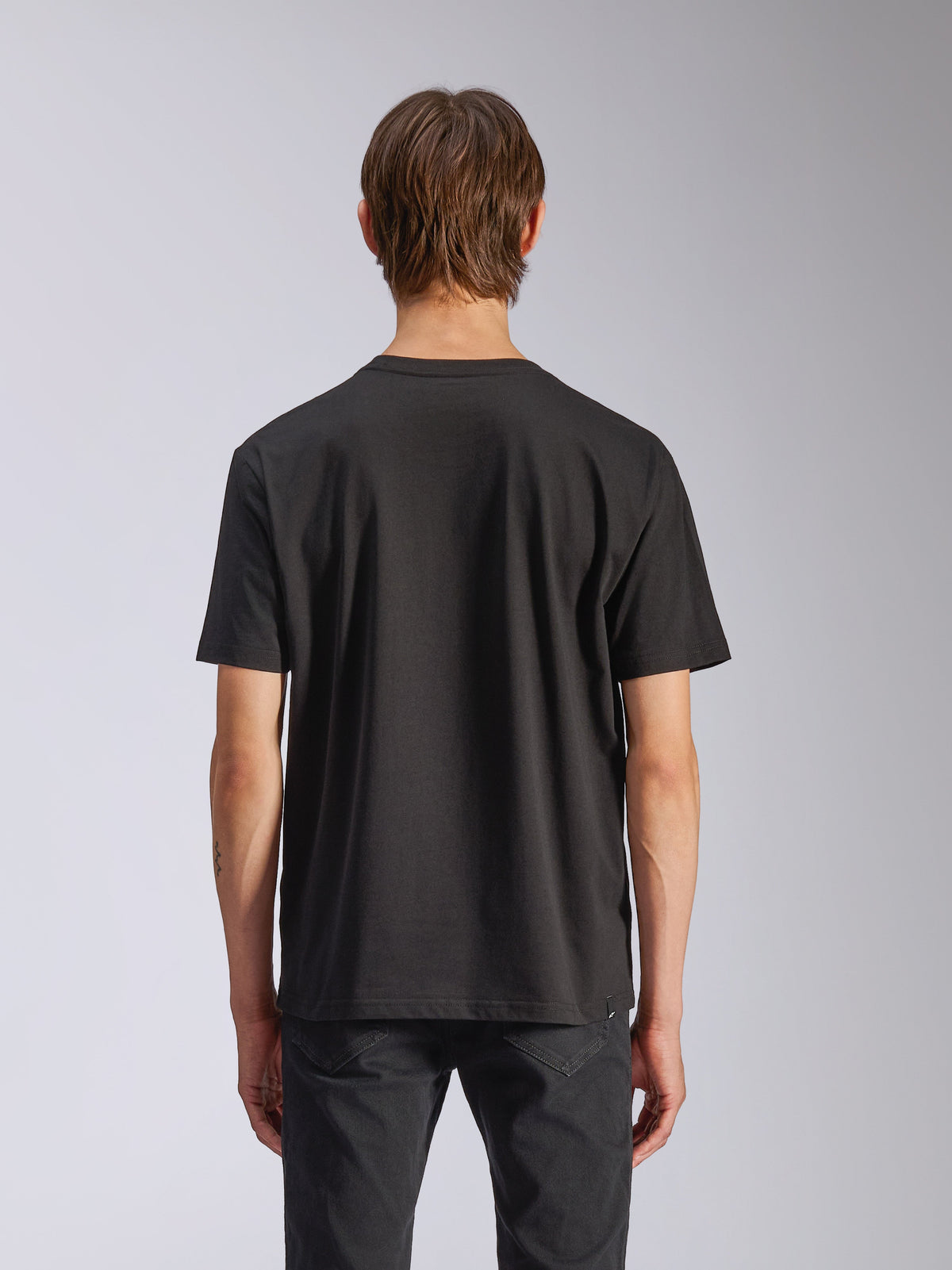 Alpinestars CSF Tee, t-shirt à manches courtes, noir, vue de dos, streetwear décontracté motorsport