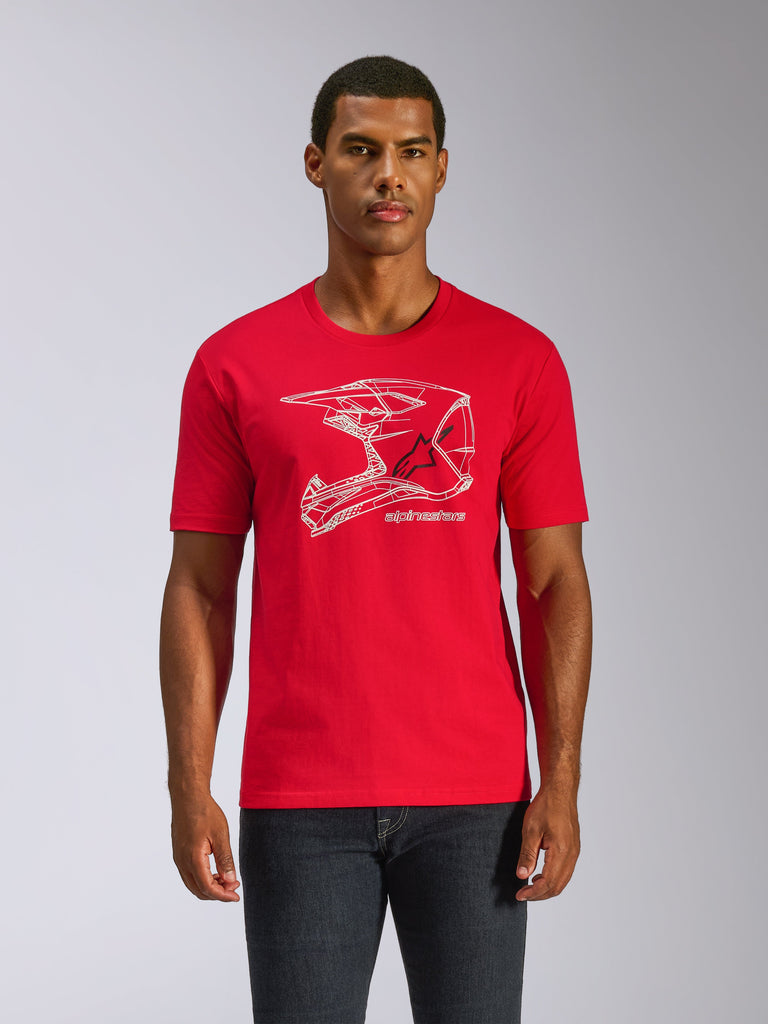 Alpinestars T-Shirt Uomo Flag Tee Black Alpinestars T-Shirt Uomo Flag Tee Black